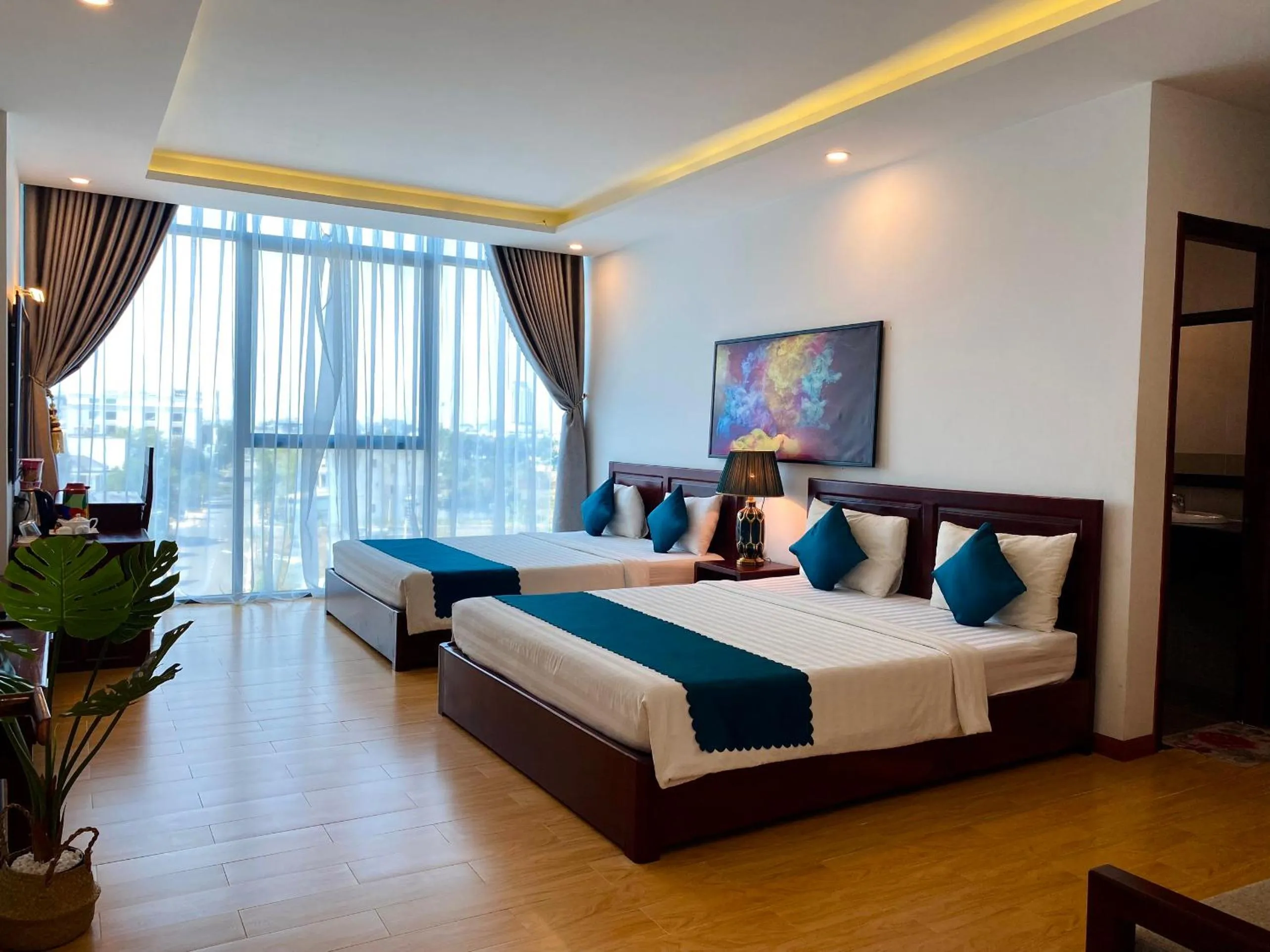 Bed in Hotel Mỹ Mỹ