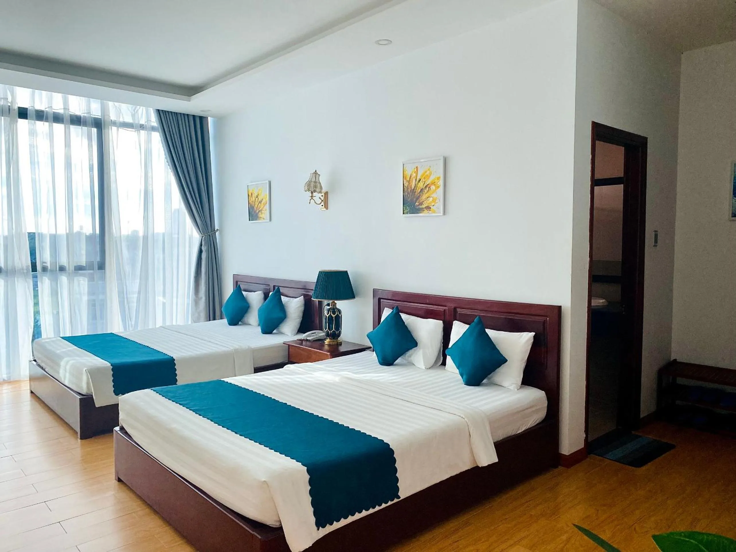 Bed in Hotel Mỹ Mỹ