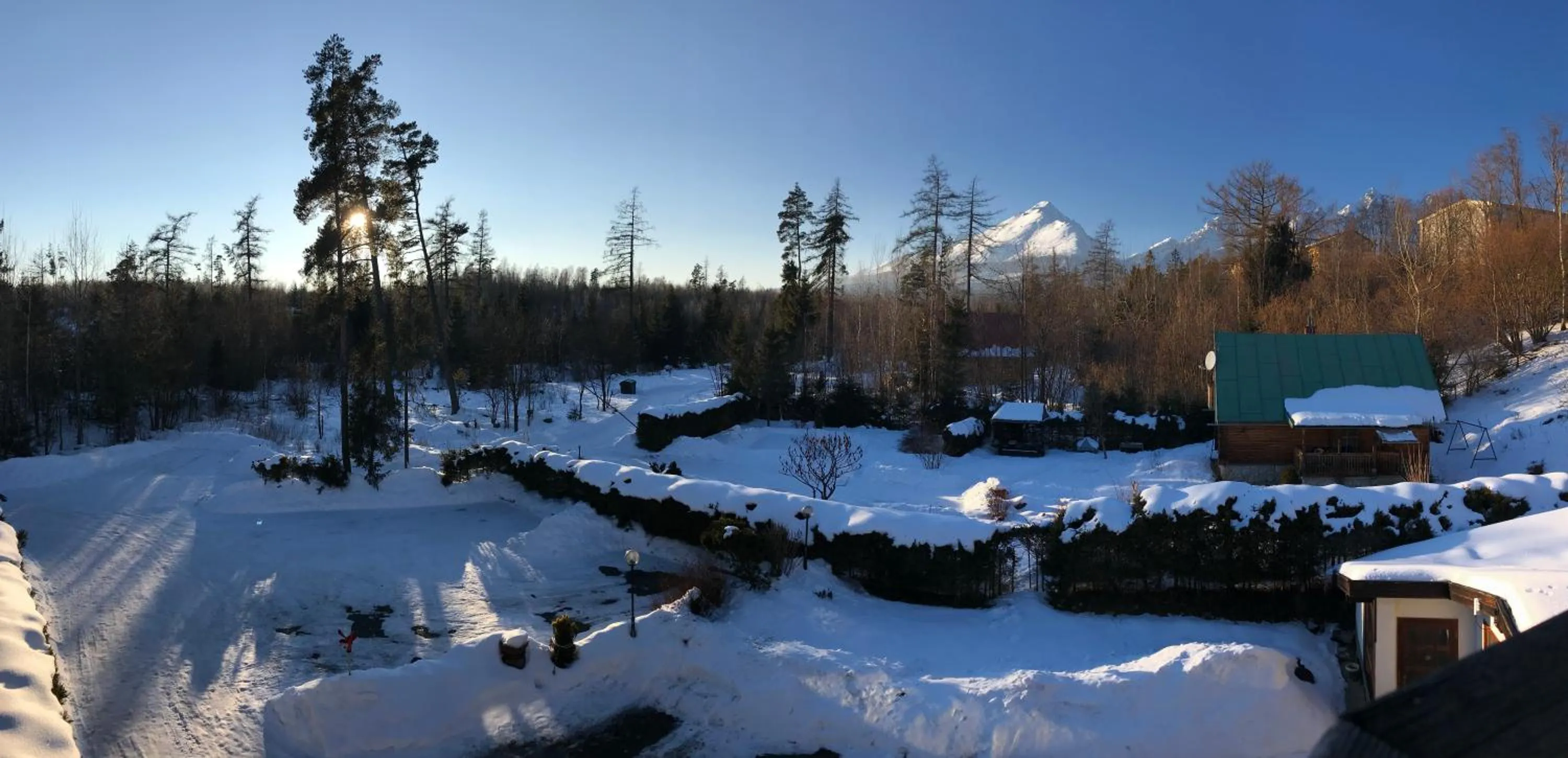 Winter in Penzion Pažický