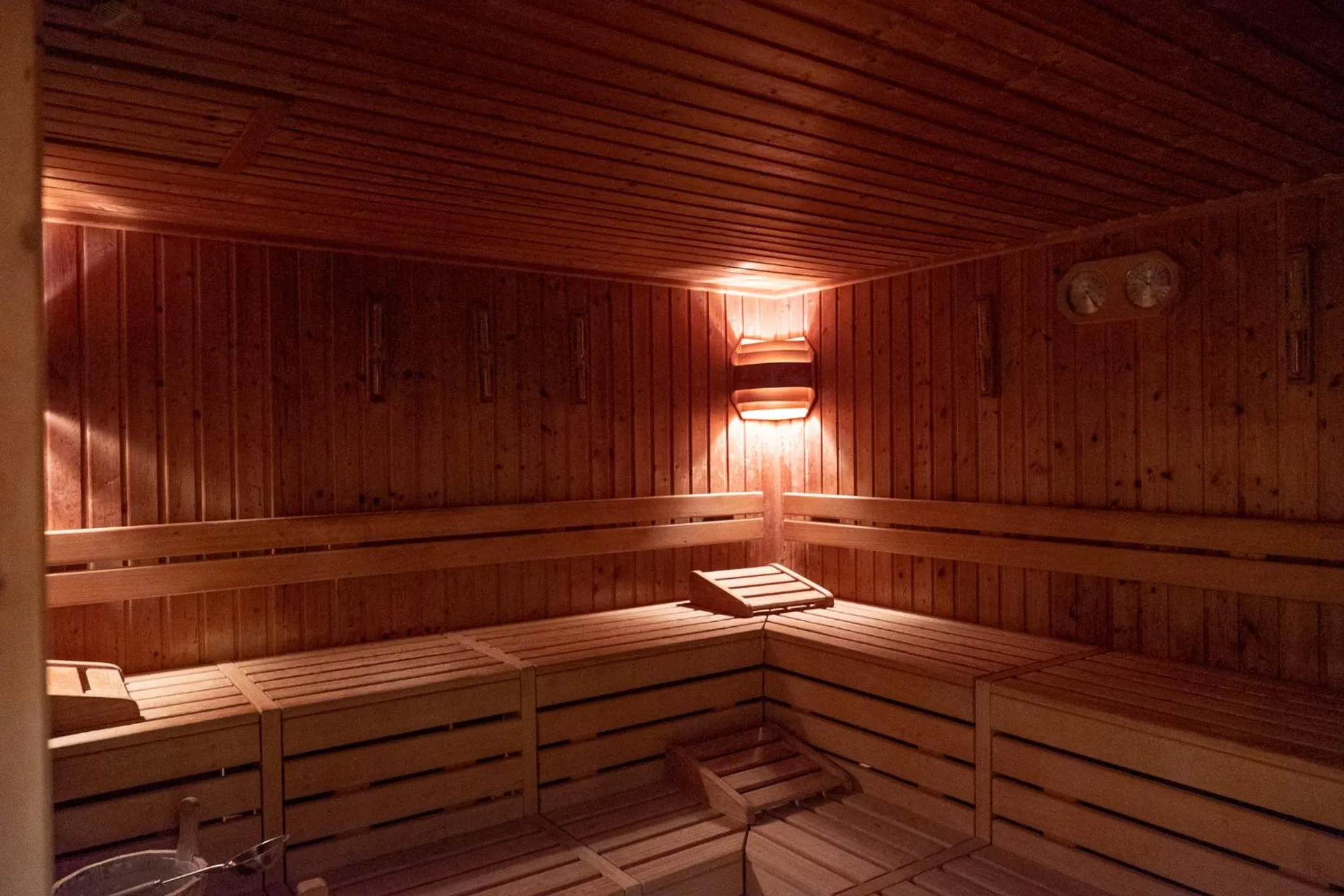 Sauna in Glasl's Landhotel