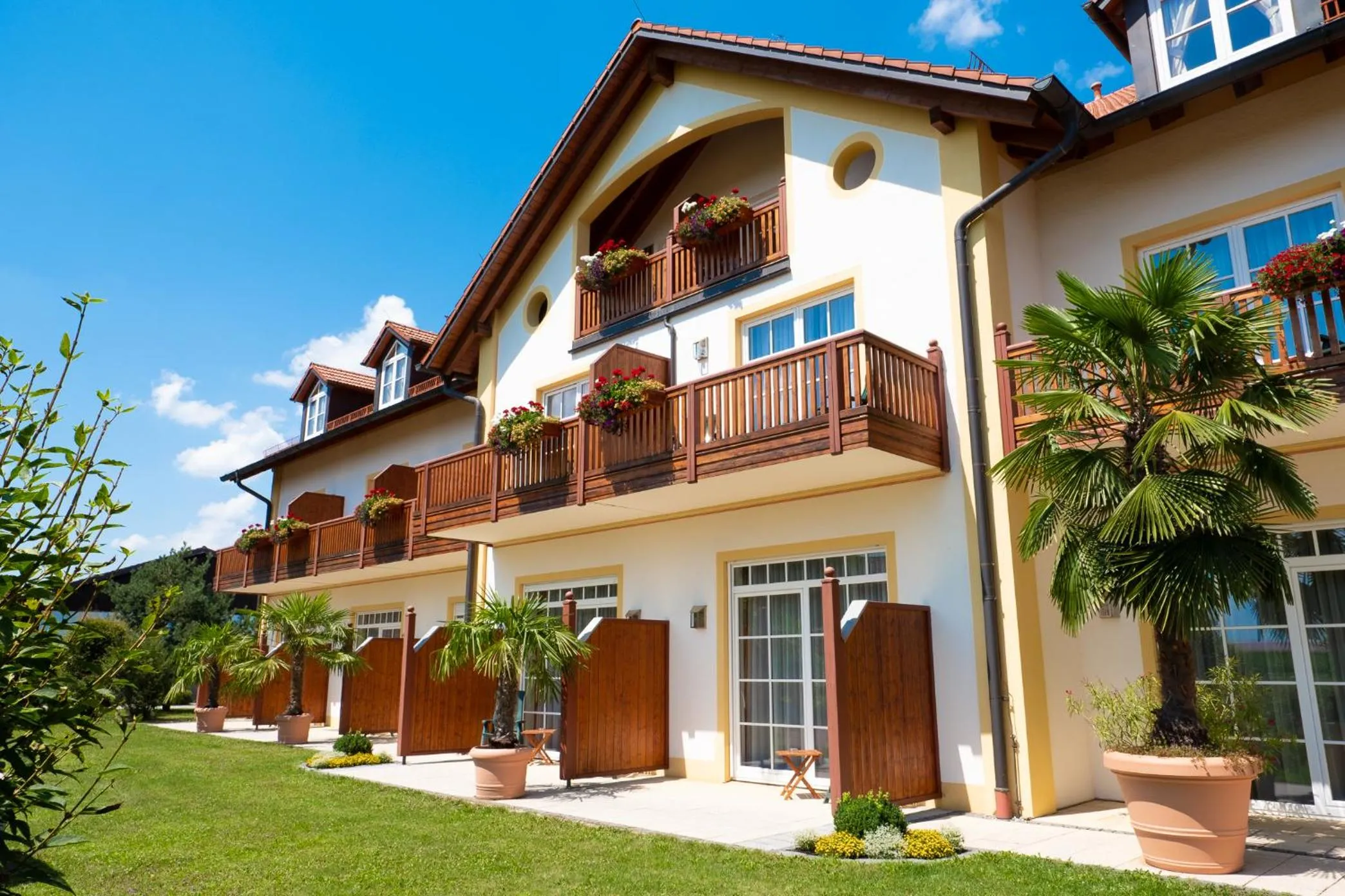 Garden in Glasl's Landhotel