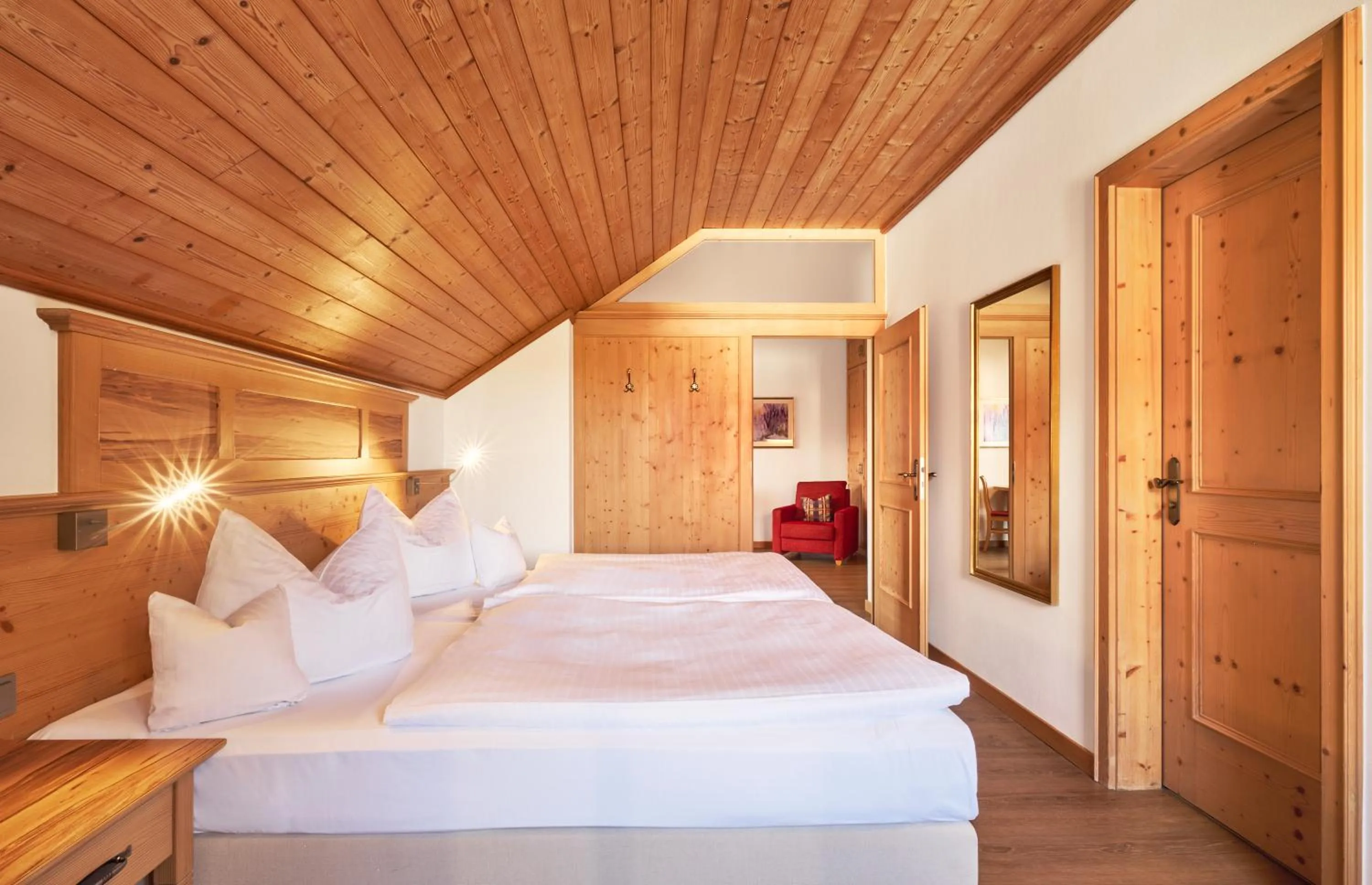 Bedroom, Bed in Glasl's Landhotel