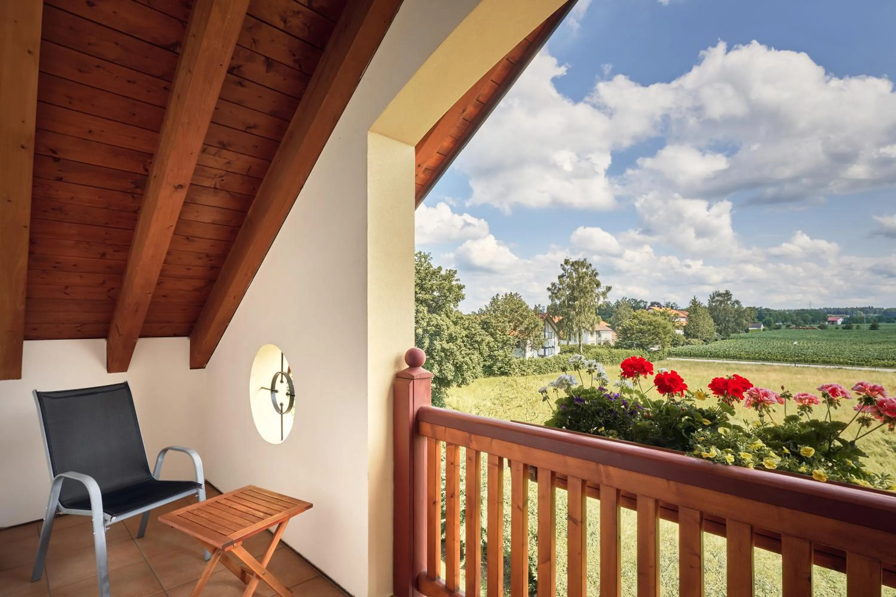 Balcony/Terrace in Glasl's Landhotel