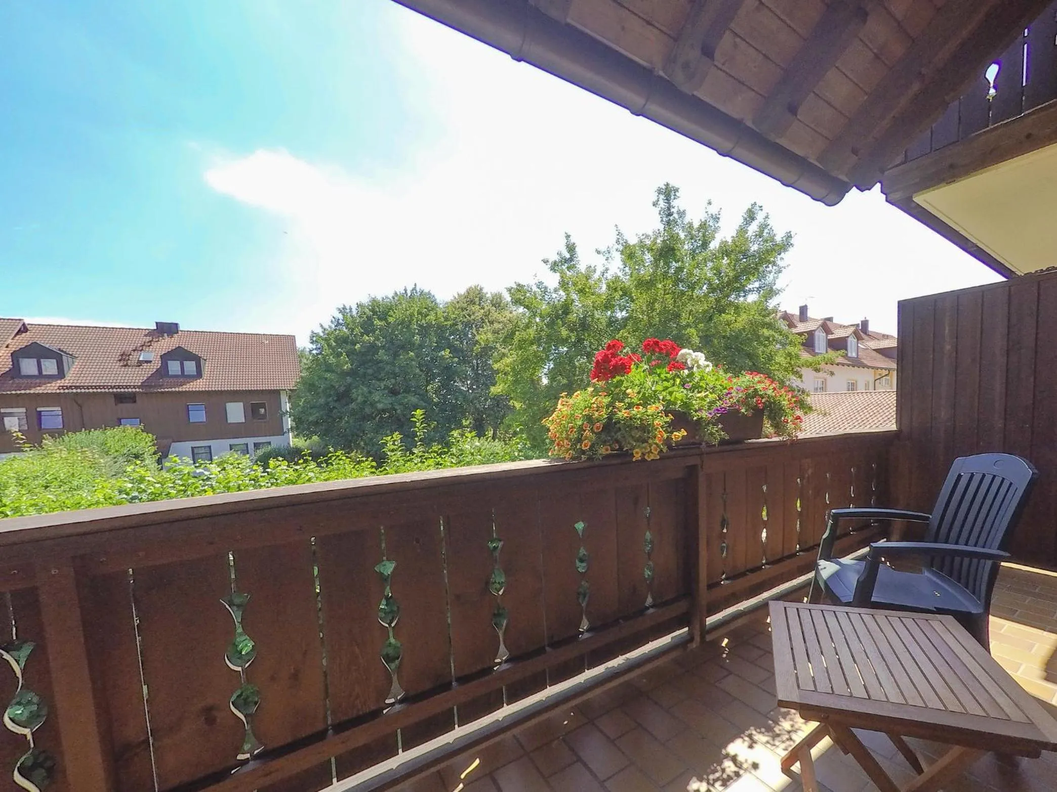 Balcony/Terrace in Glasl's Landhotel