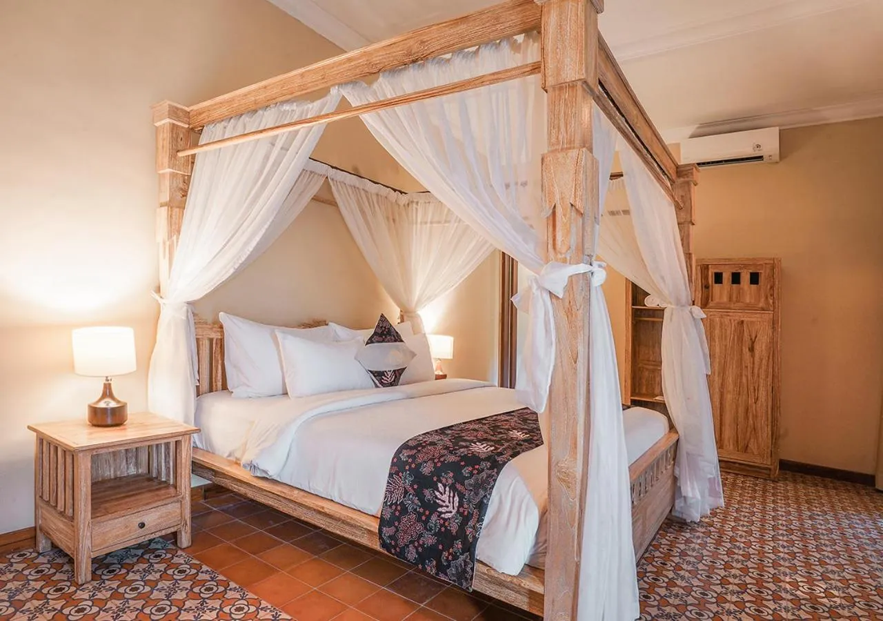 Bed in Shanaya Resort Malang