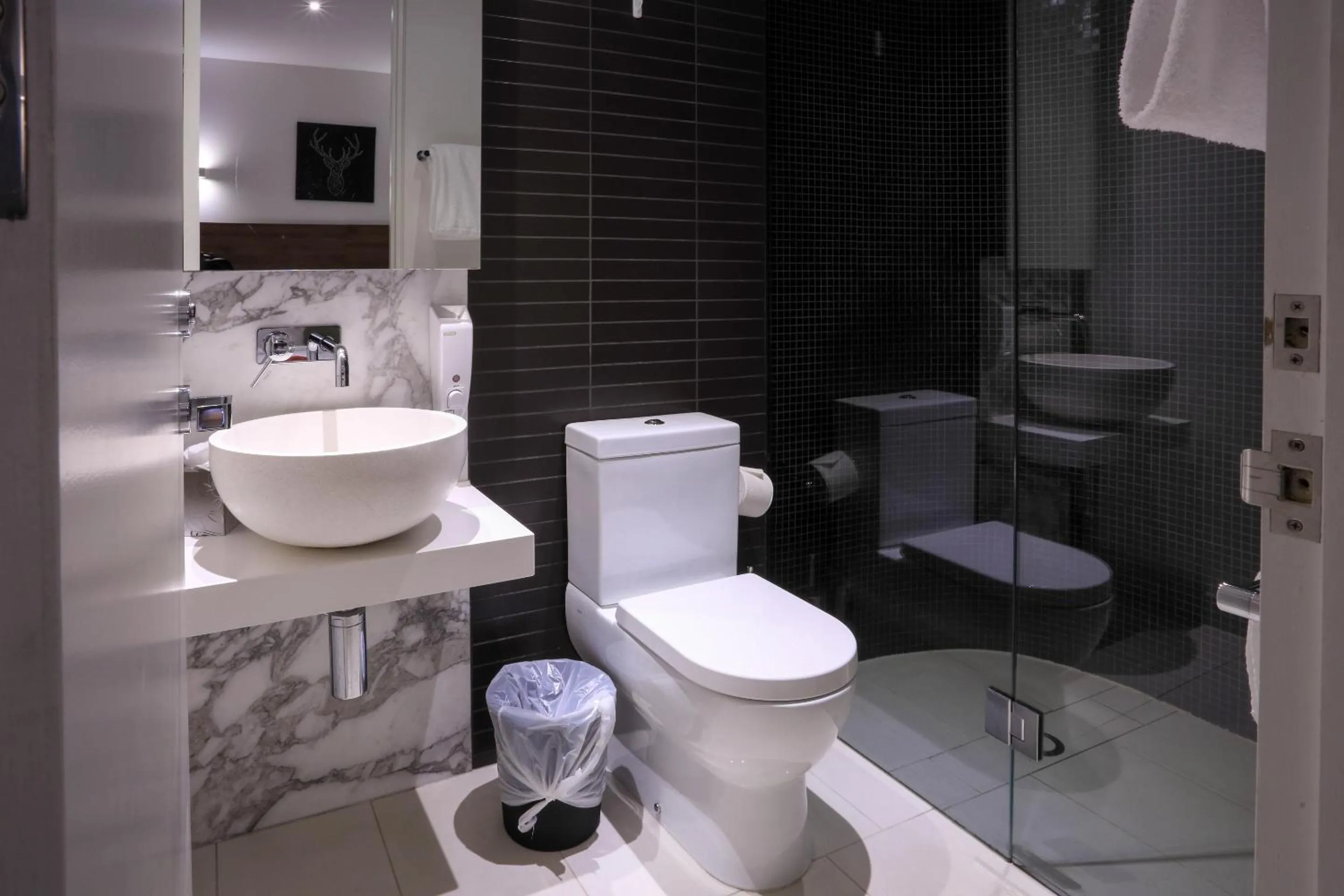 Bathroom in Flinders Street Apartments