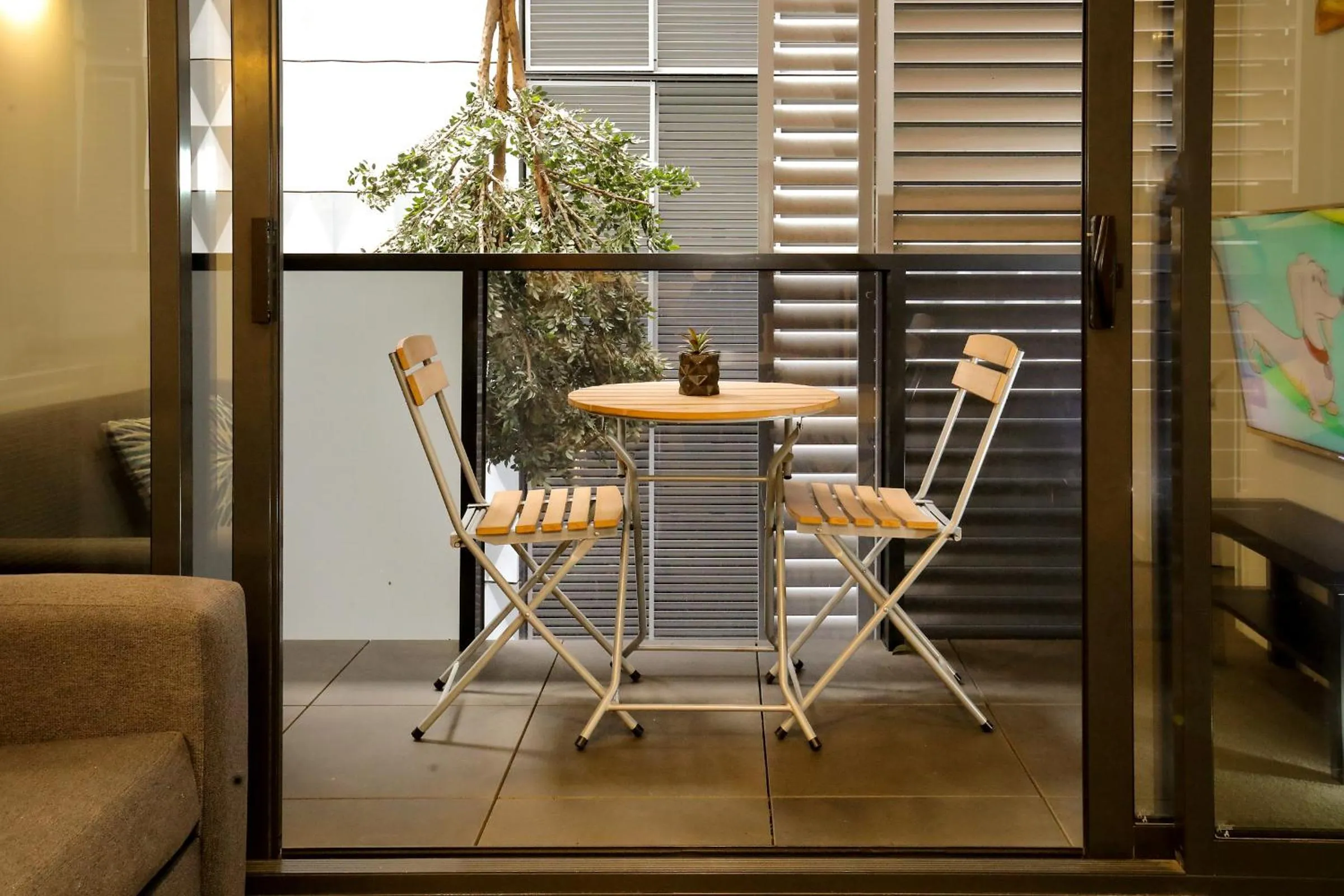 Balcony/Terrace in Flinders Street Apartments