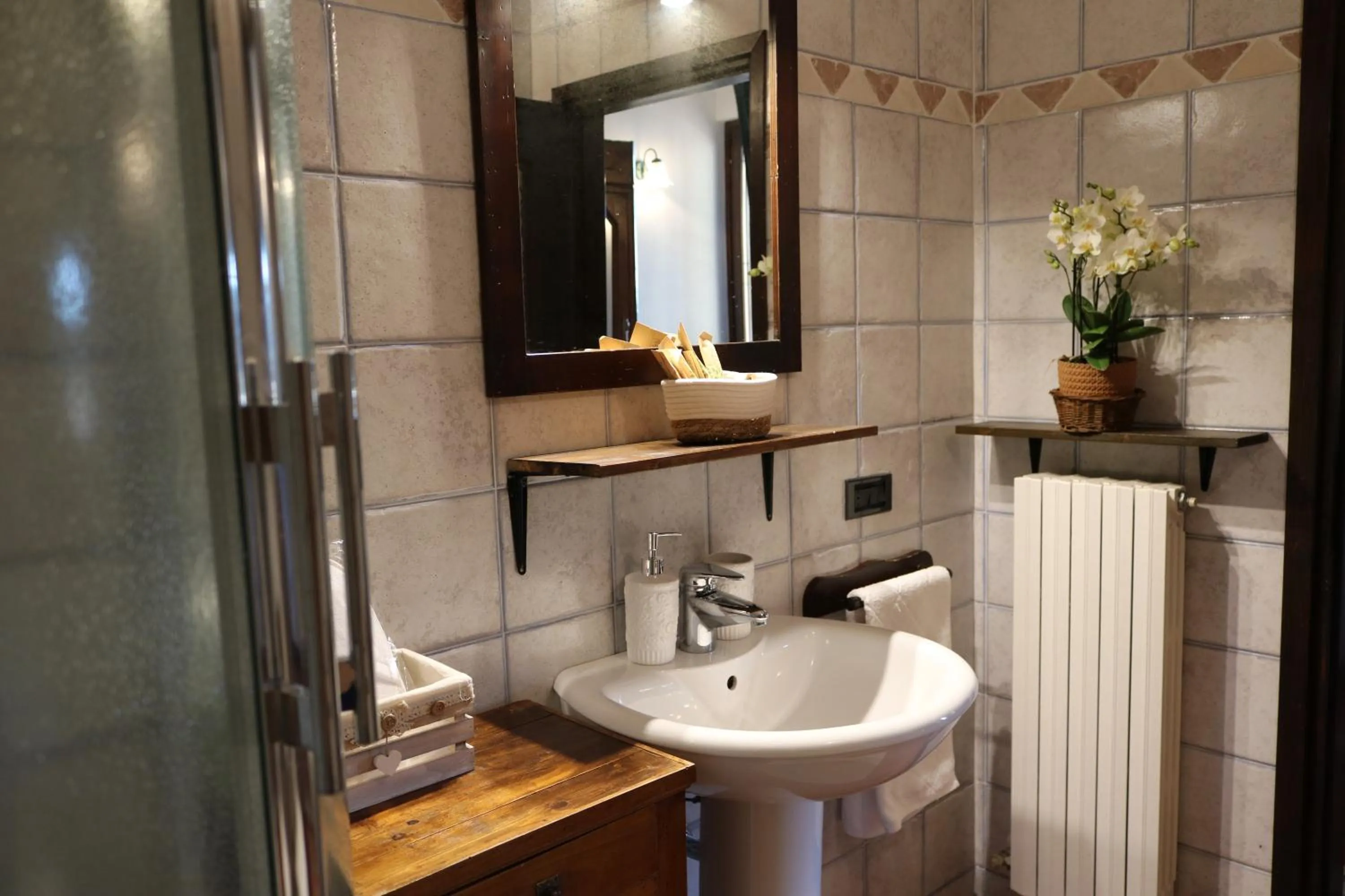 Bathroom in B&B Al Castello