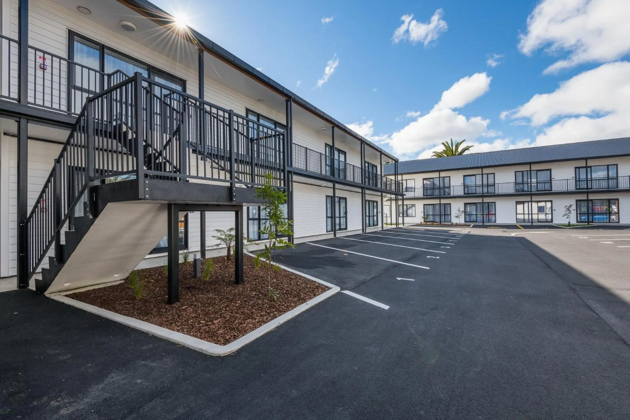 Property building in ASURE Rotorua International Motor Inn