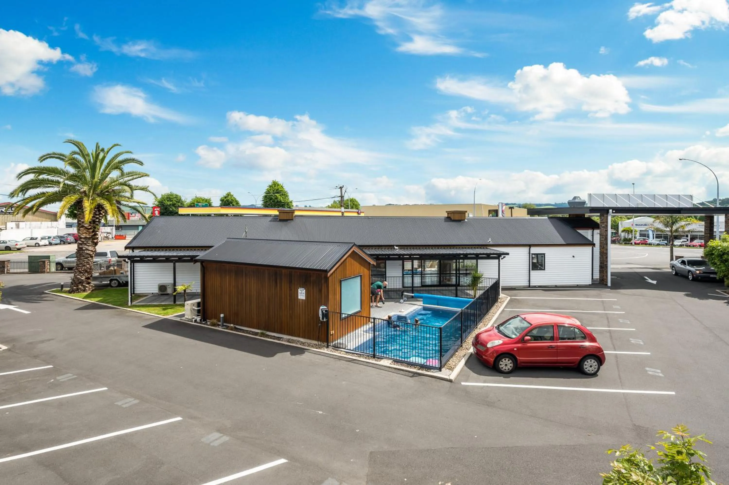 Property building in ASURE Rotorua International Motor Inn