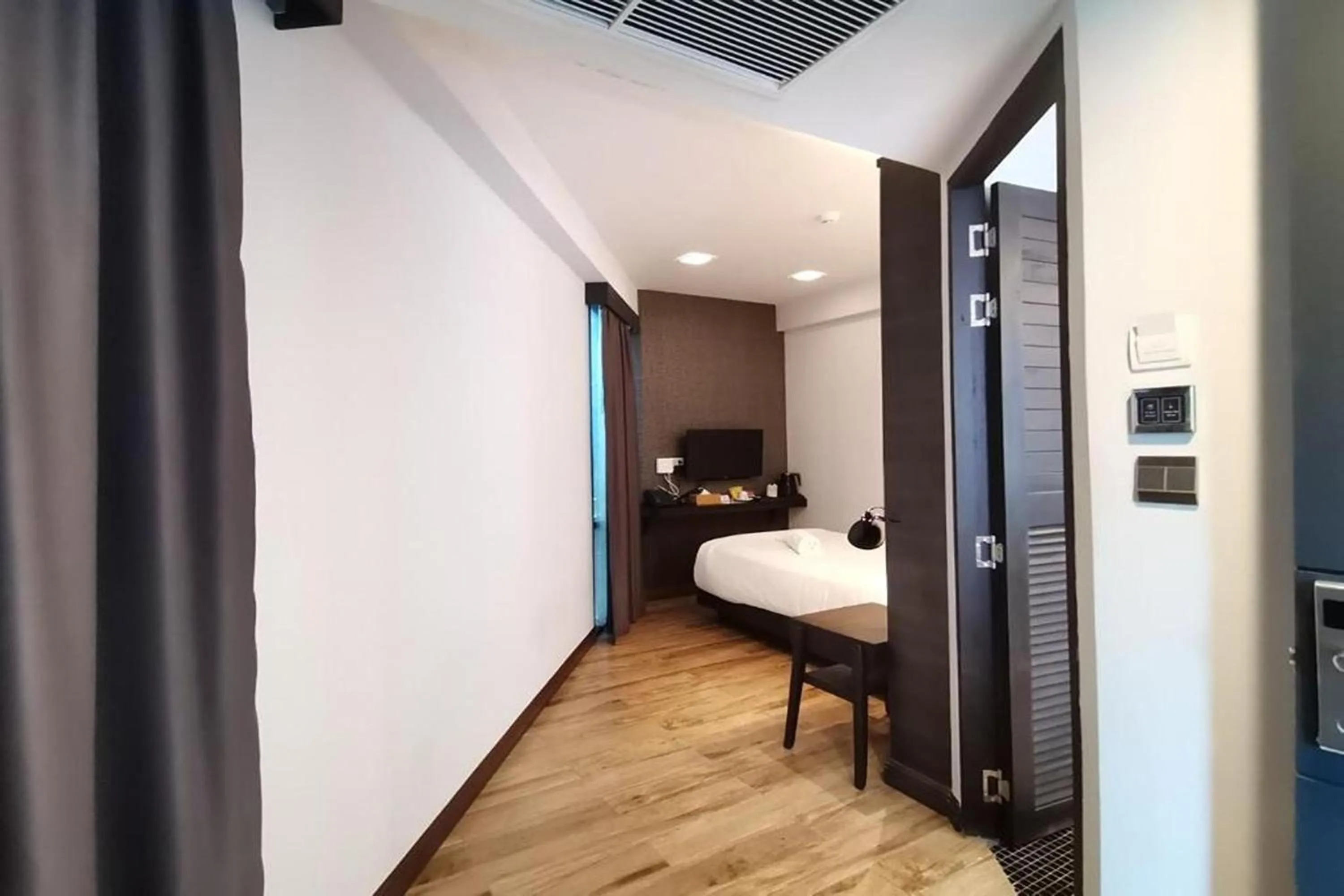 Bed in Holatel Hotel Phitsanulok