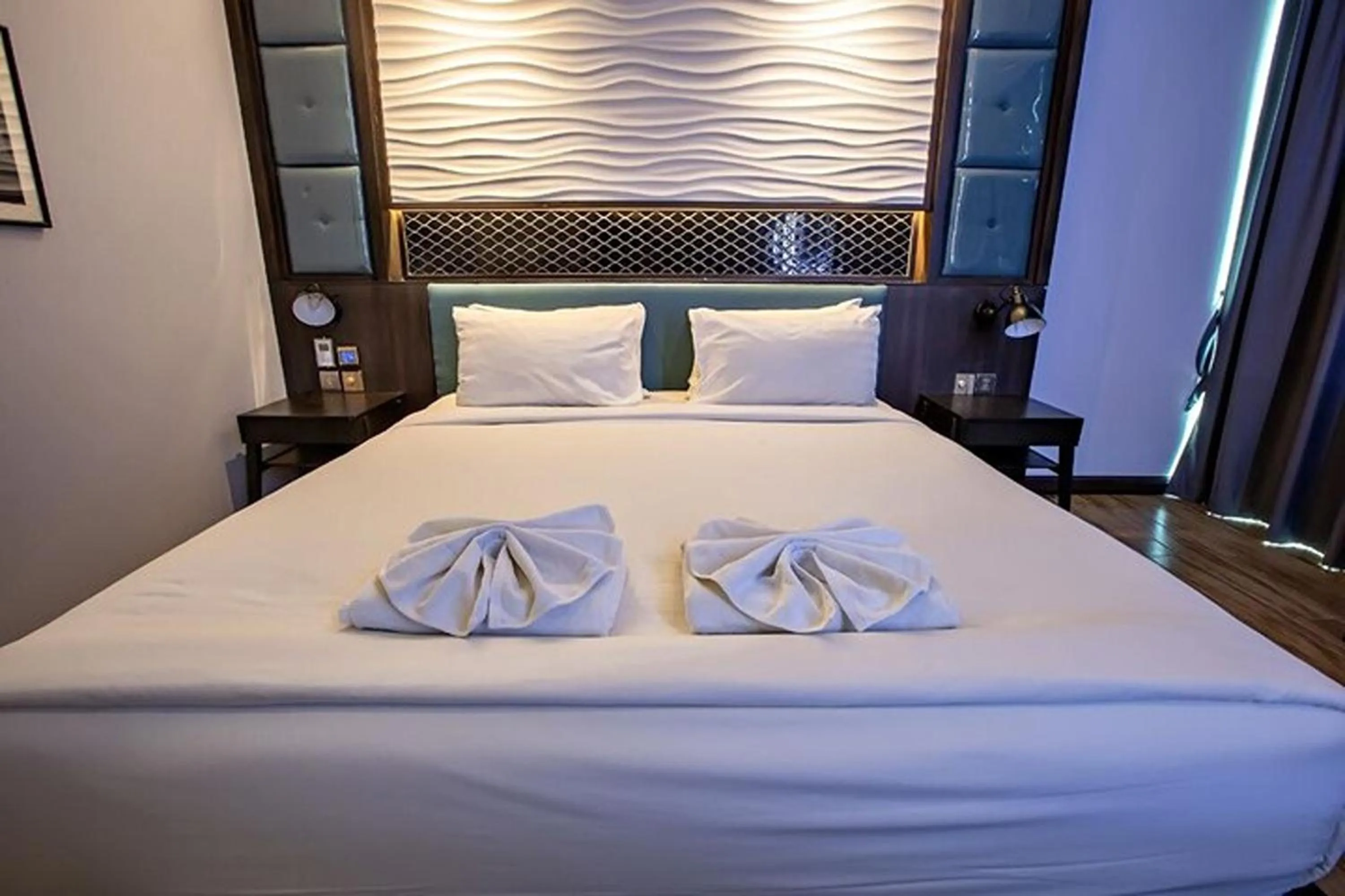 Bed in Holatel Hotel Phitsanulok