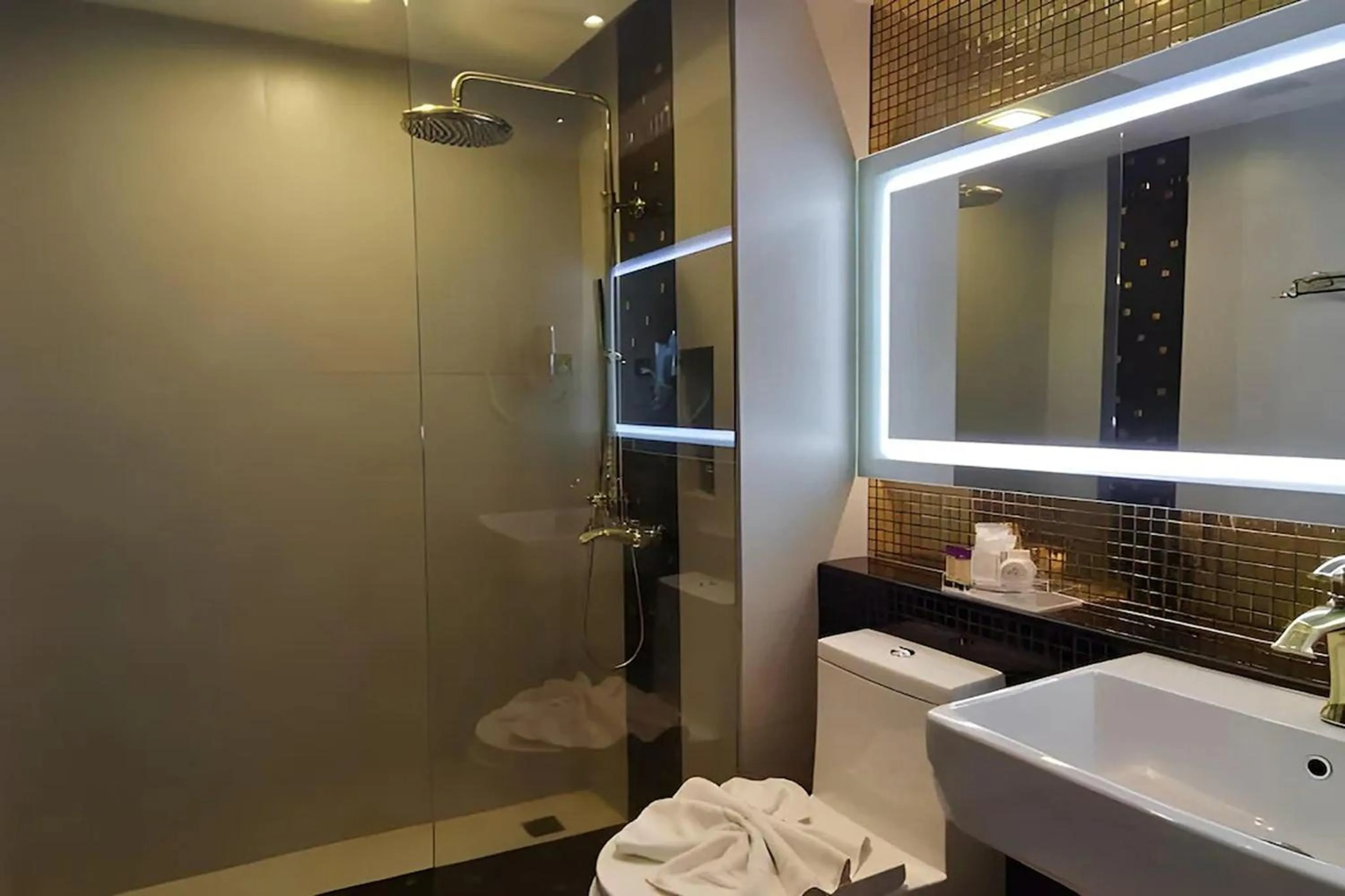 Shower in Holatel Hotel Phitsanulok