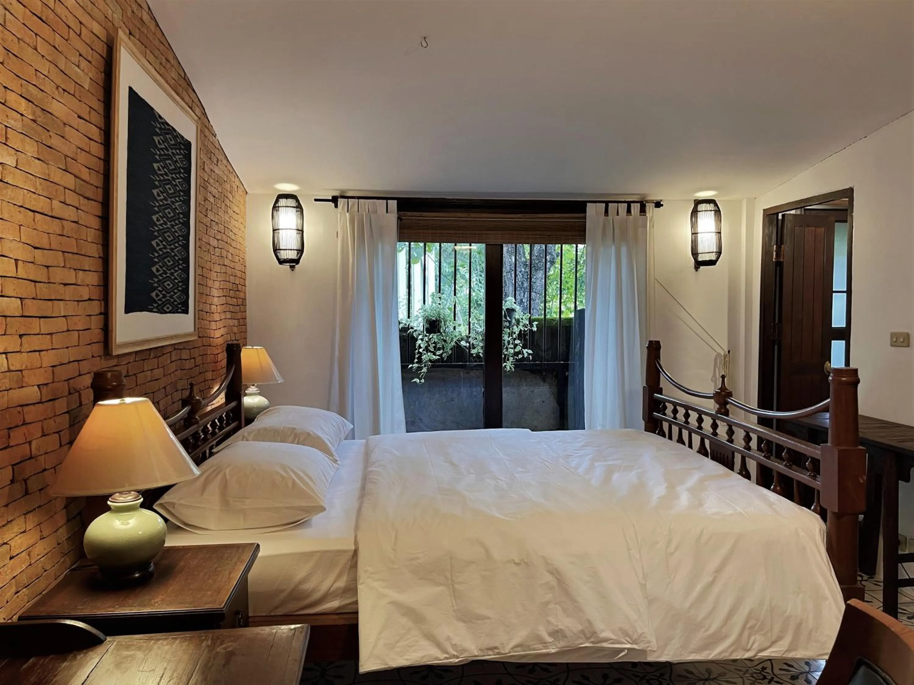 Bed in Chiang Maan Residence