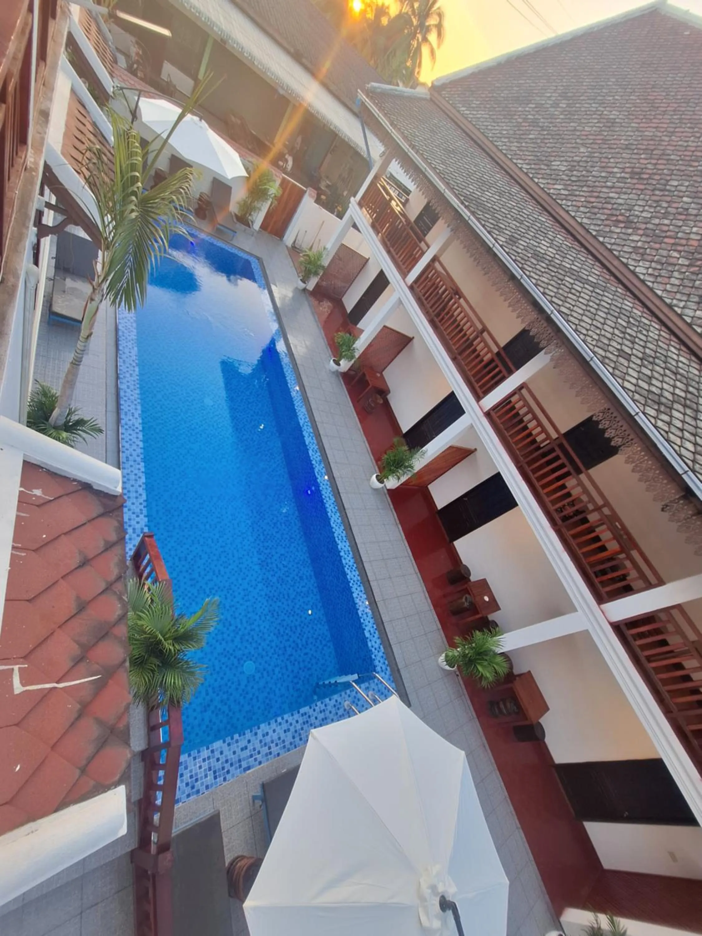 Swimming pool in Luang Prabang Pavilion Hotel & Travel