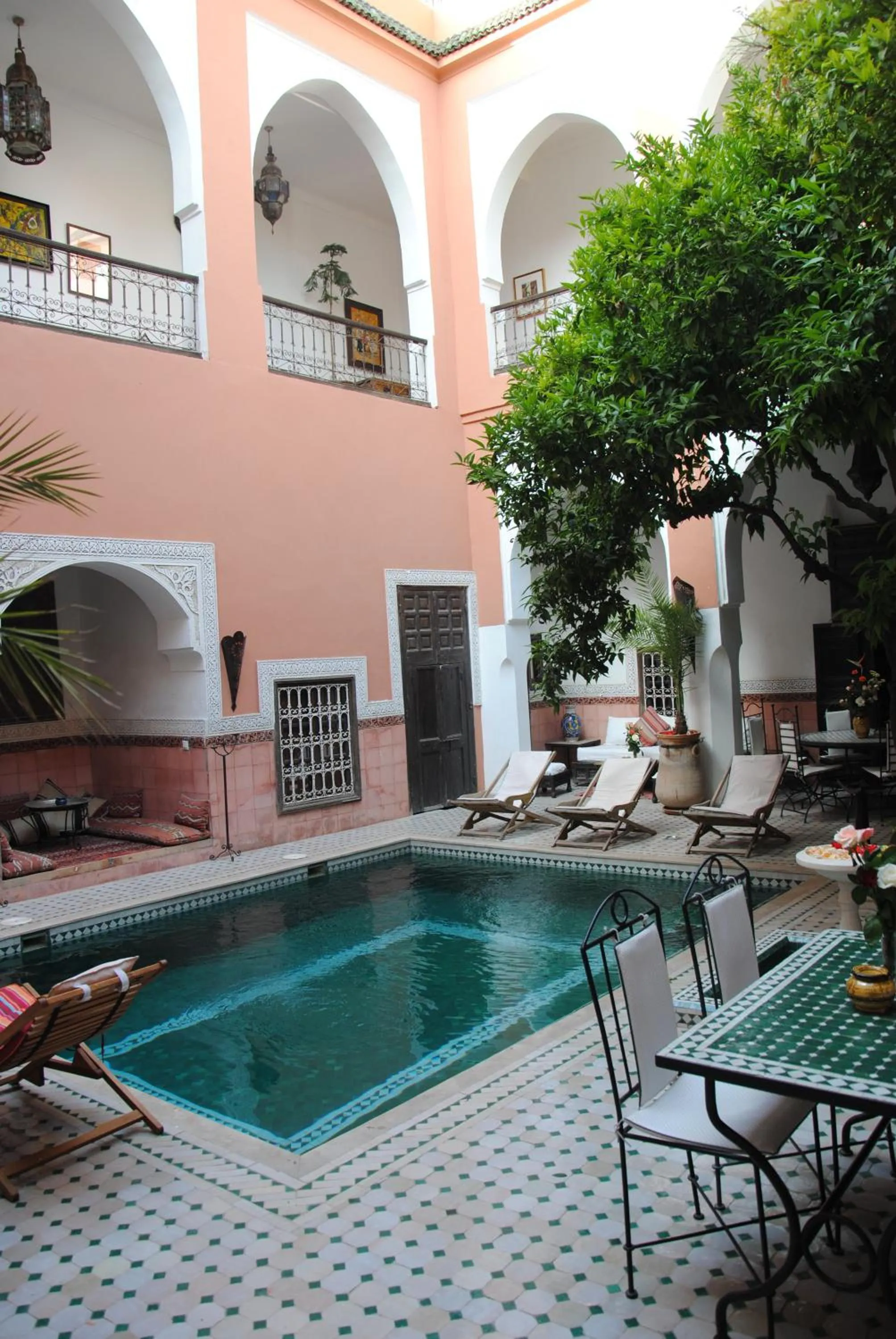 Swimming pool in Riad Barroko