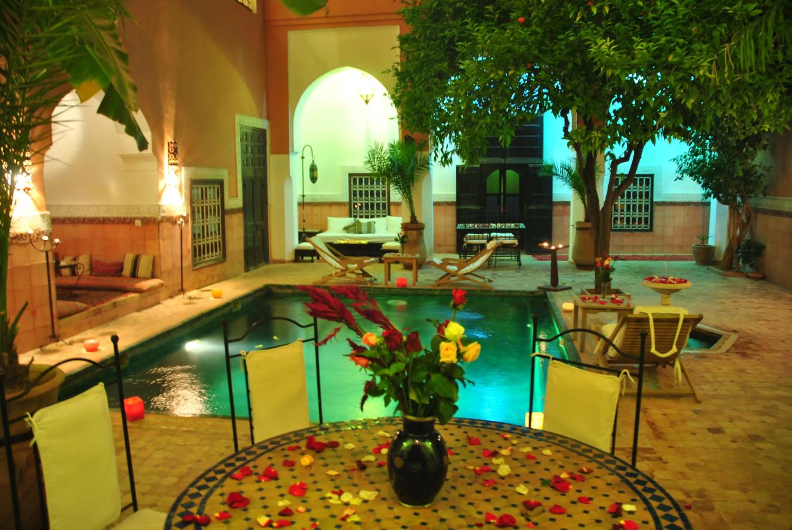 Patio in Riad Barroko