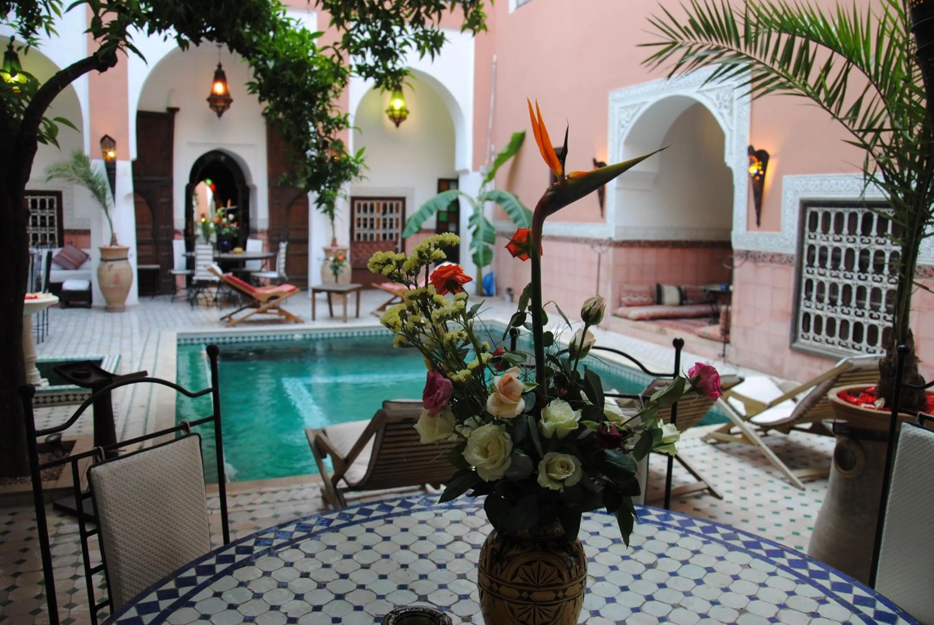 Patio in Riad Barroko