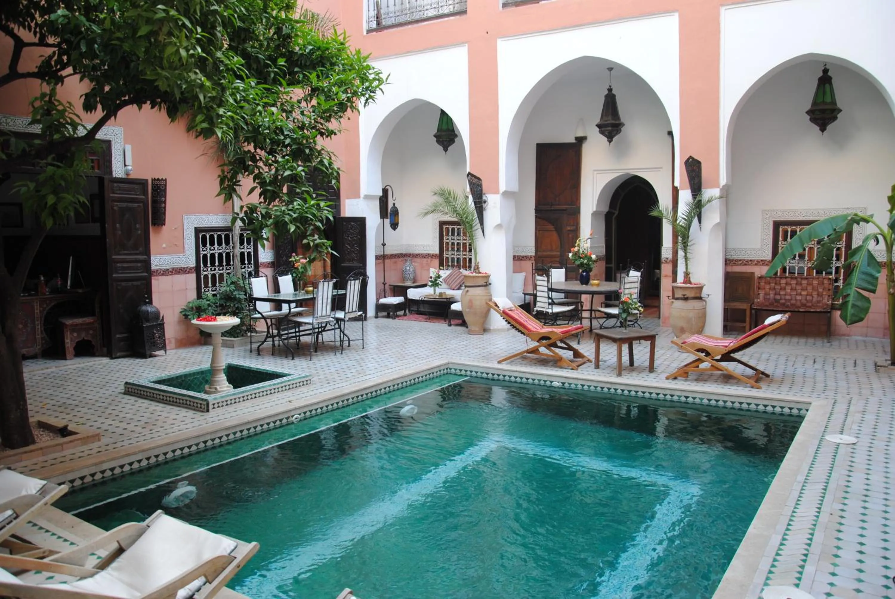 Swimming pool in Riad Barroko