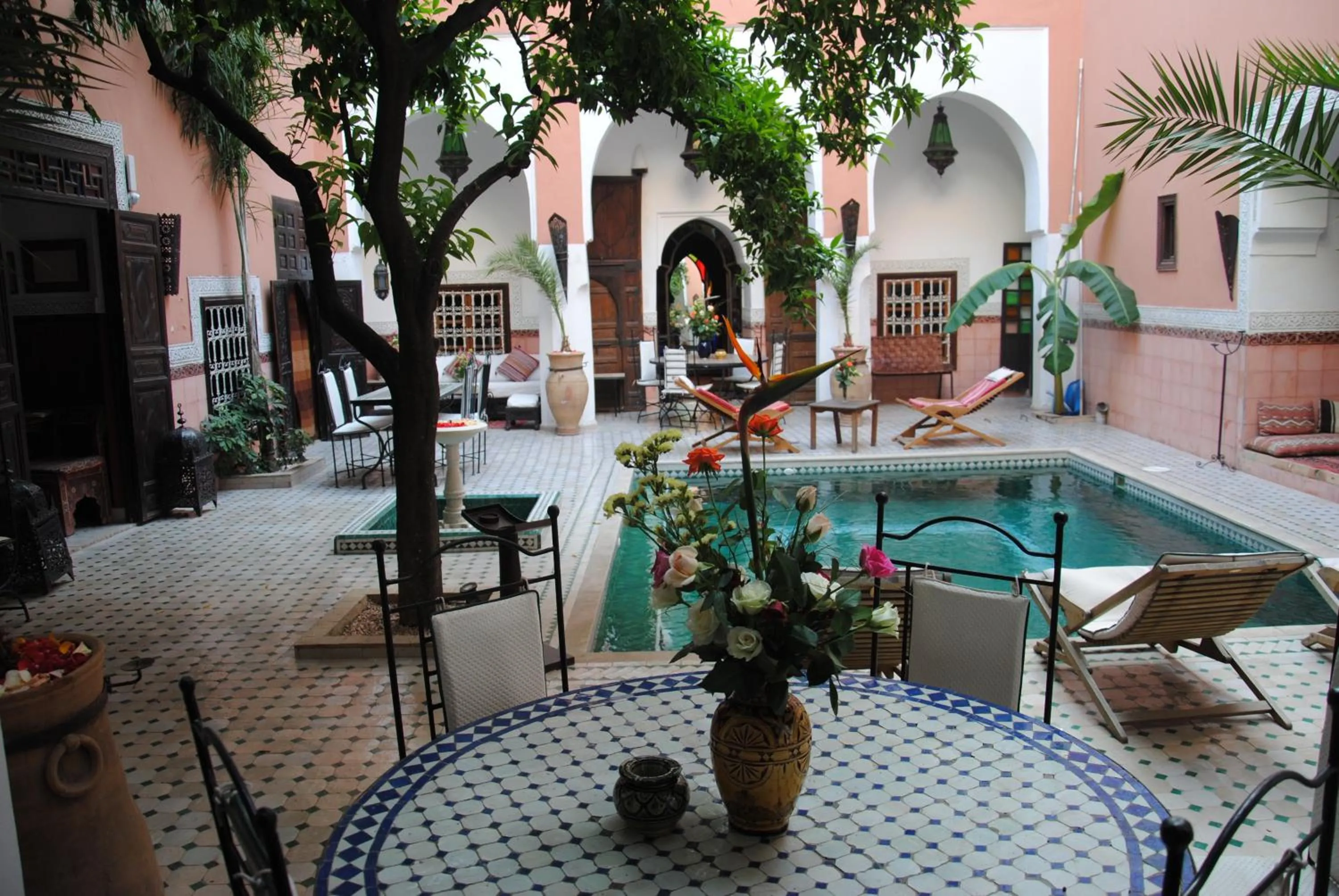 Patio in Riad Barroko
