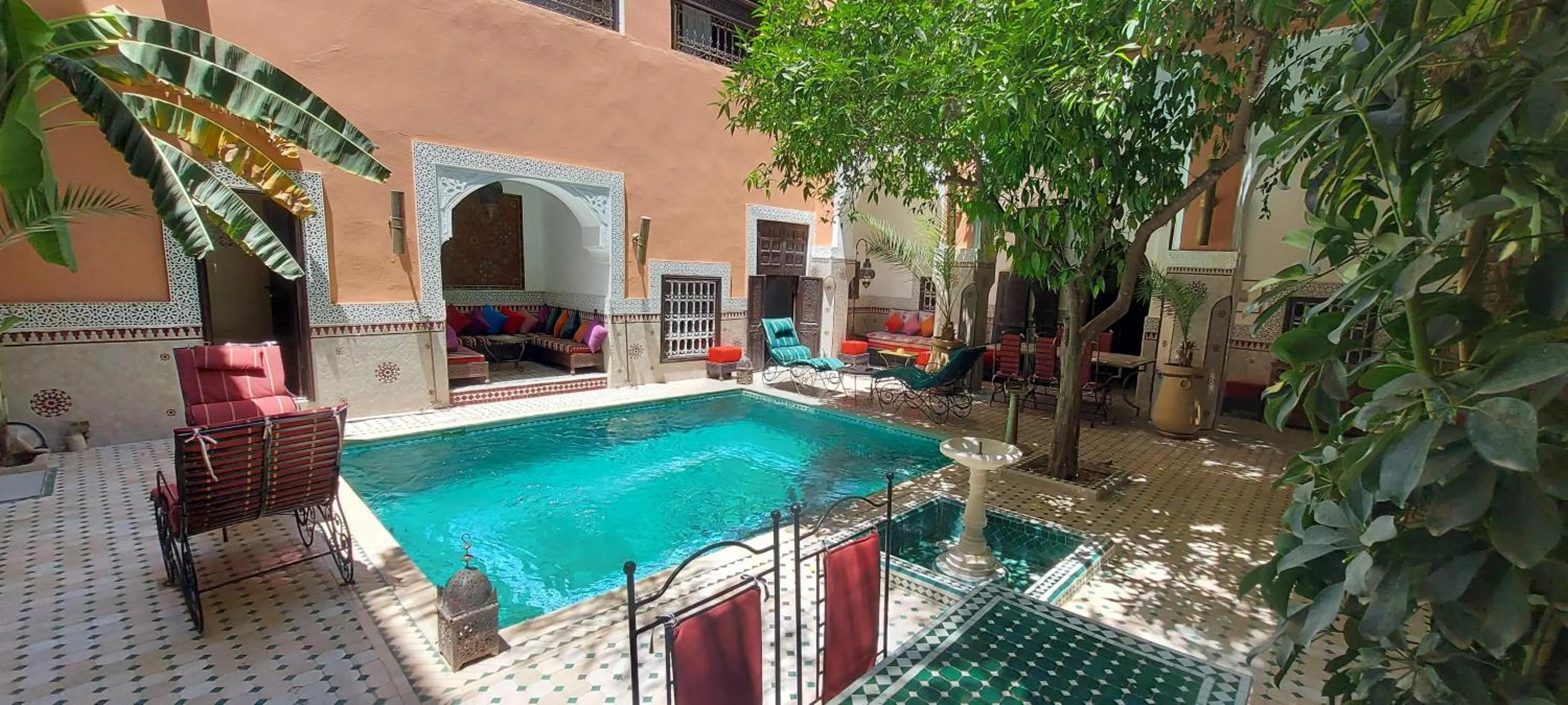 Swimming pool in Riad Barroko
