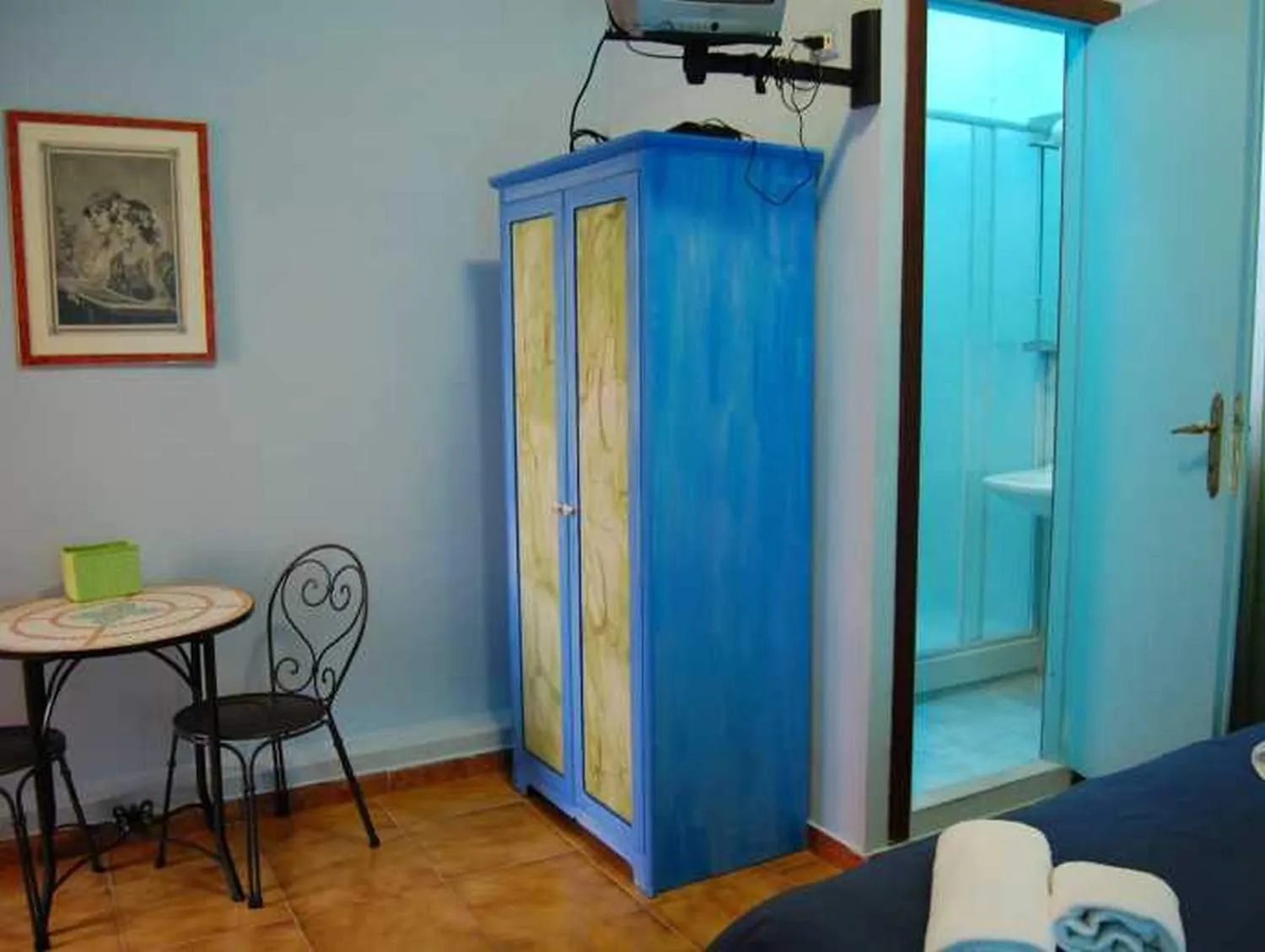 Decorative detail, Bed in Casa Cleo