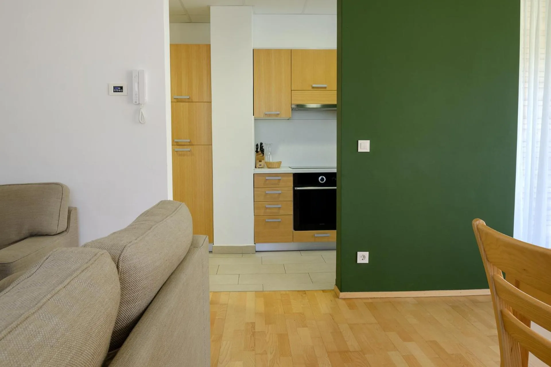 Kitchen or kitchenette in Villa Mari I