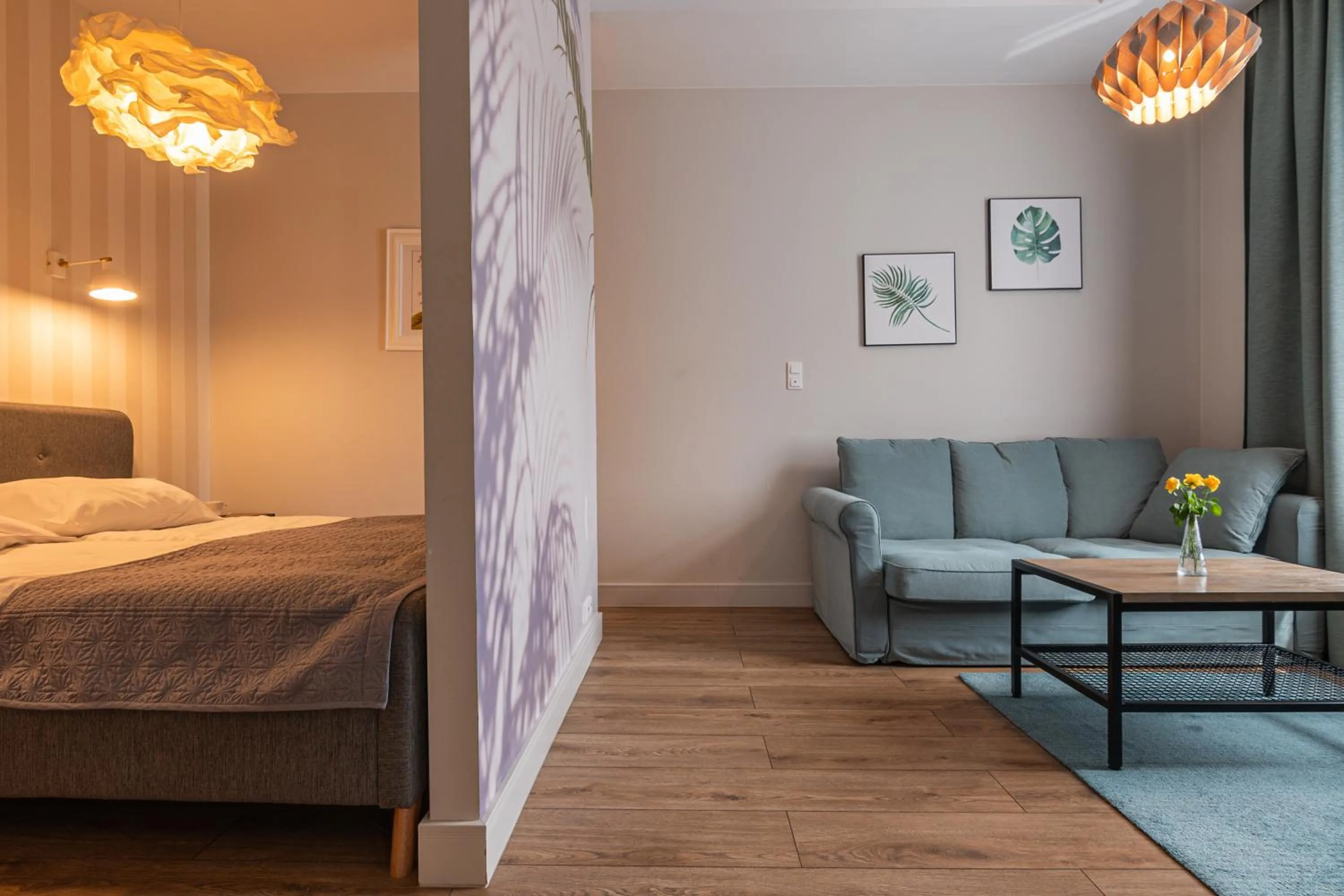 Living room, Bed in STAYPOLSKA