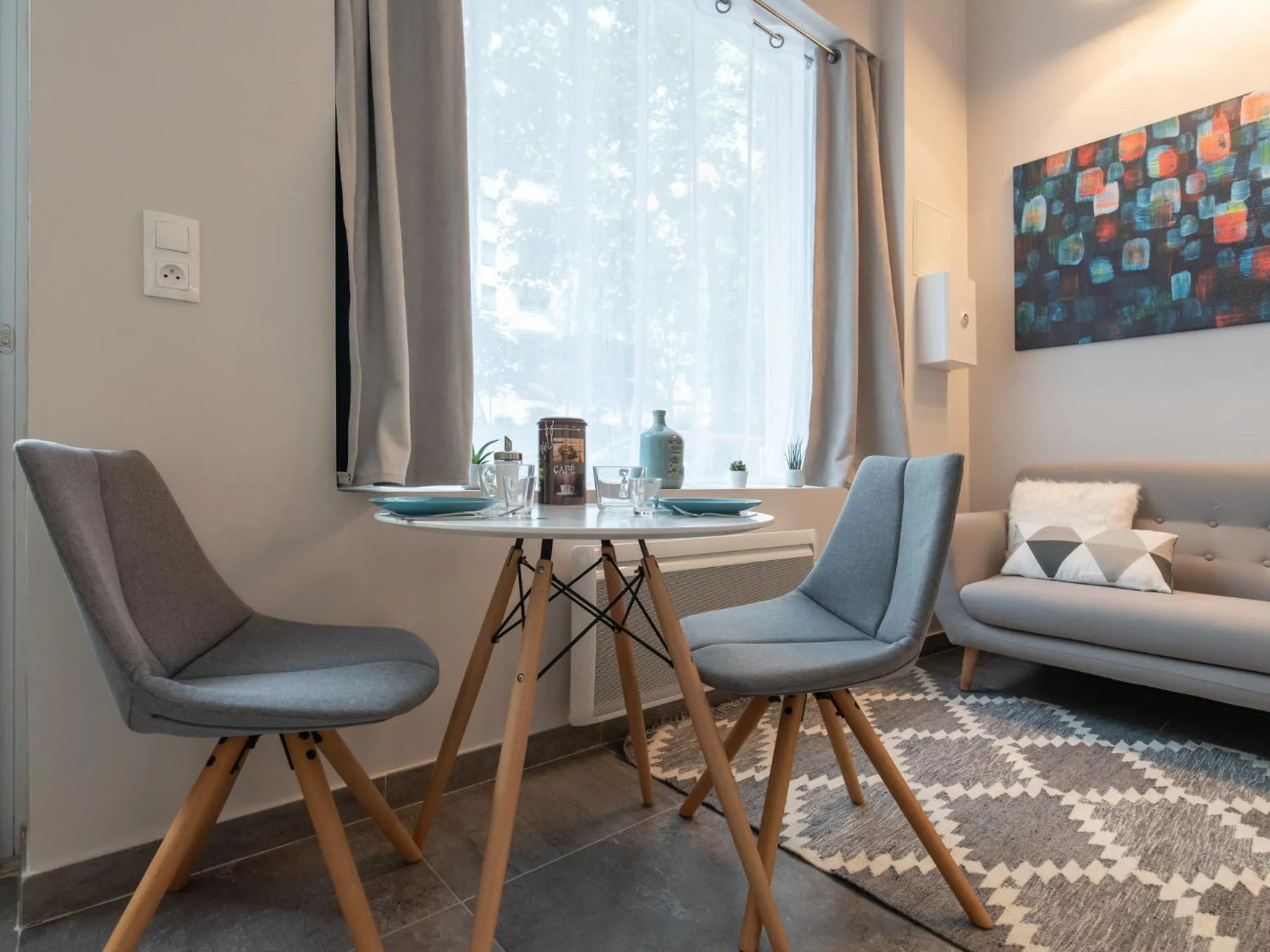 Dining area in Good Night Inn Lyon Part Dieu