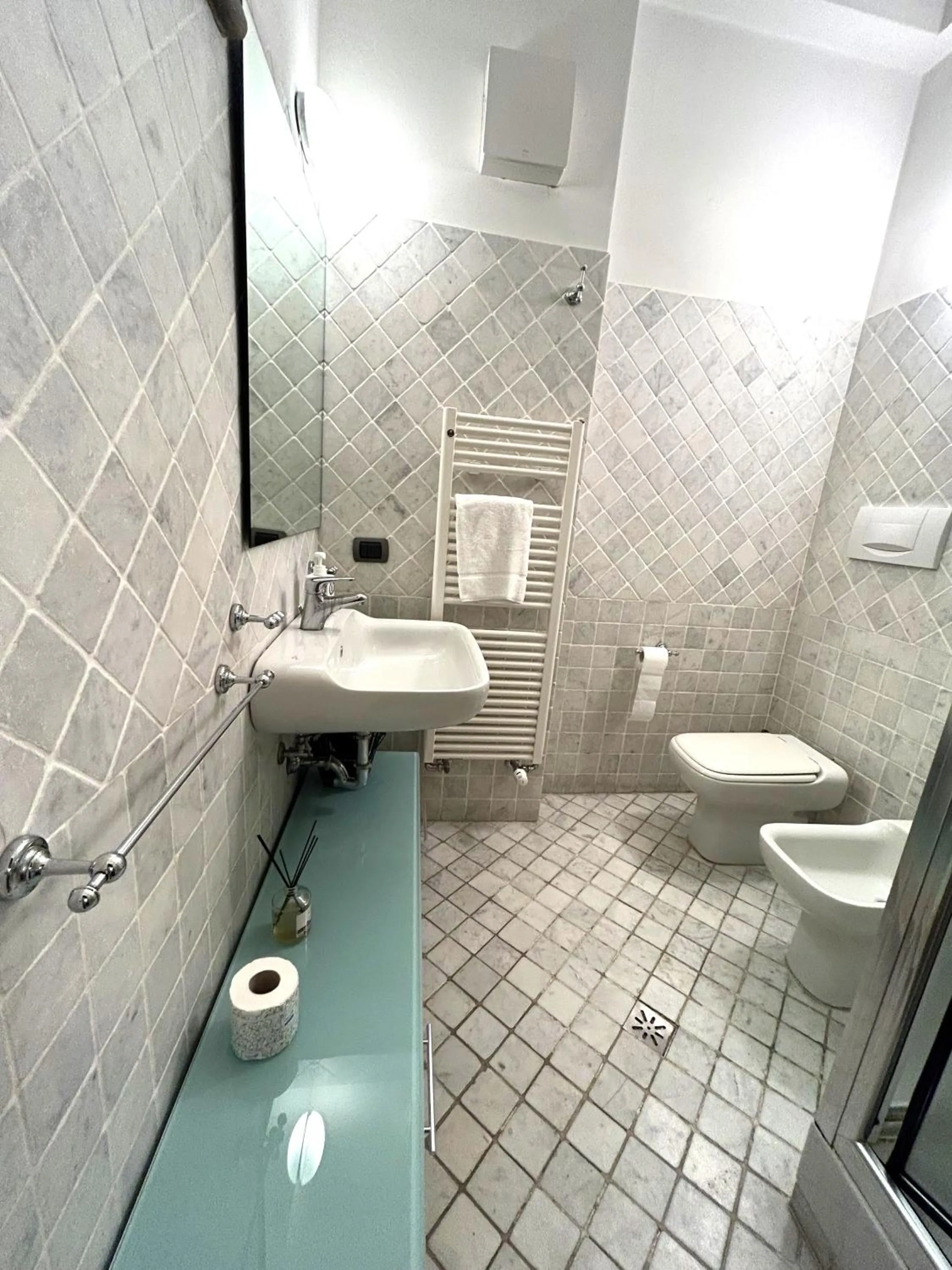 Bathroom in La Corte Del Re Suite & Rooms Arezzo