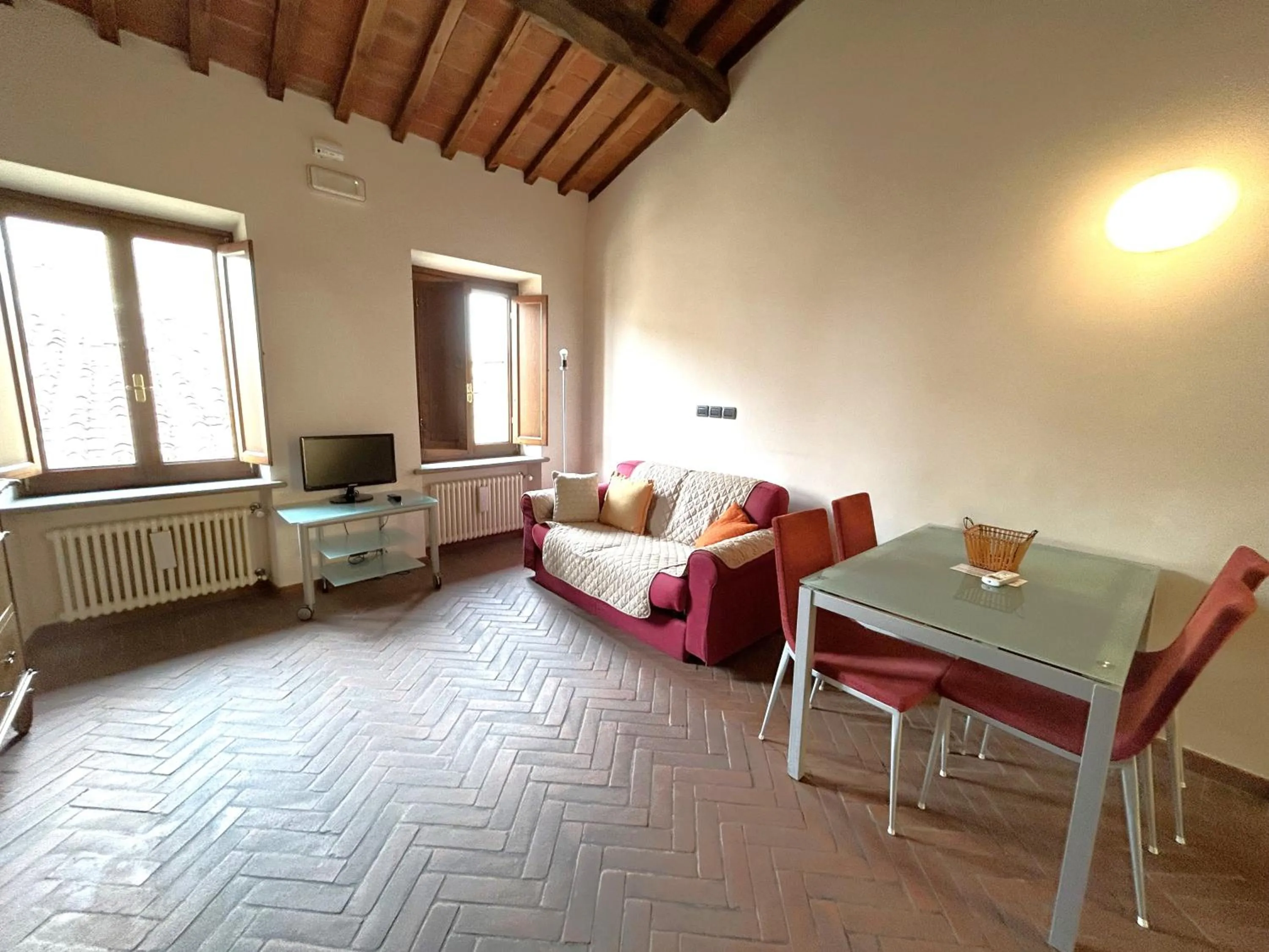 Seating area in La Corte Del Re Suite & Rooms Arezzo