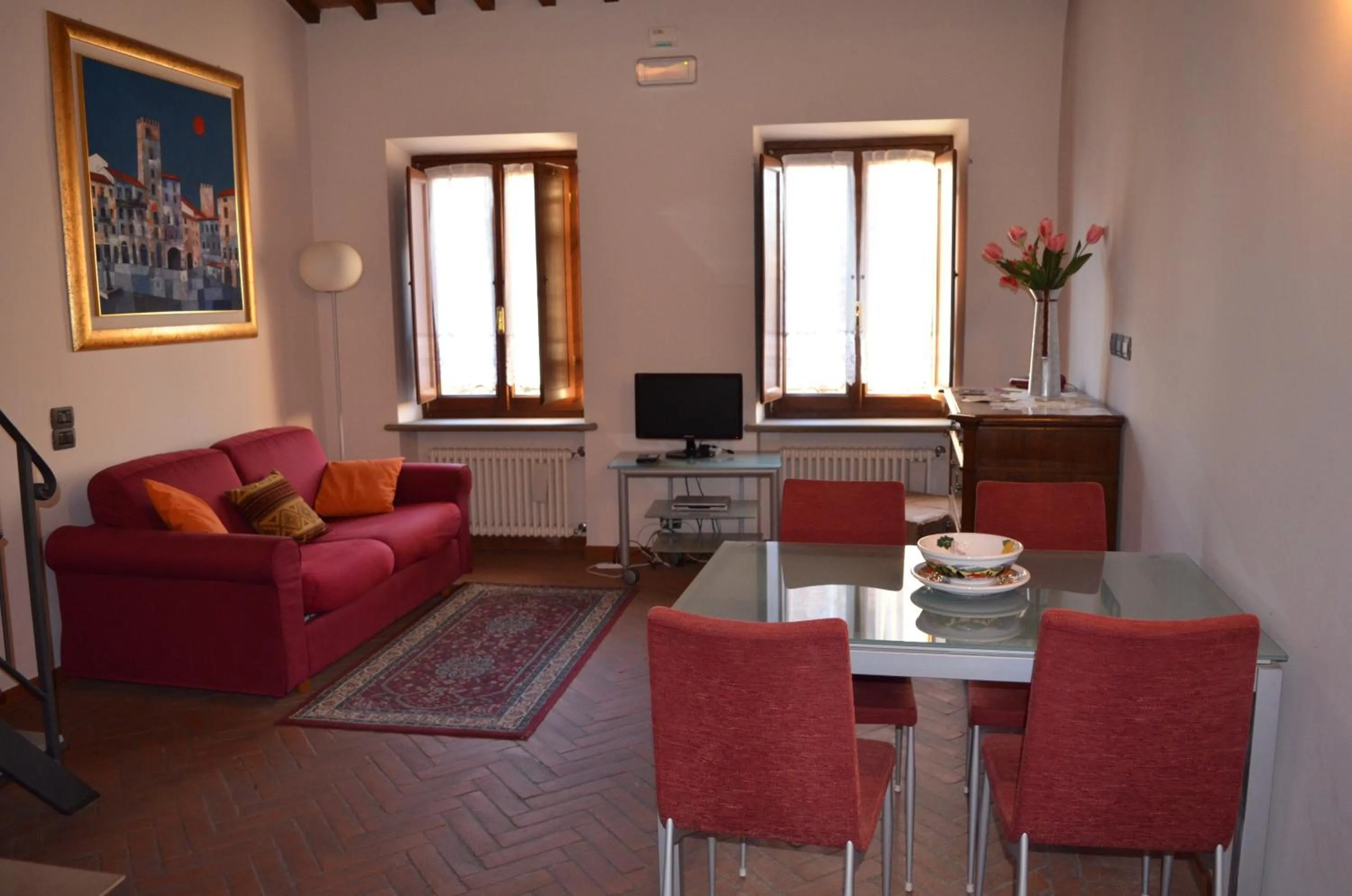 Living room in La Corte Del Re Suite & Rooms Arezzo
