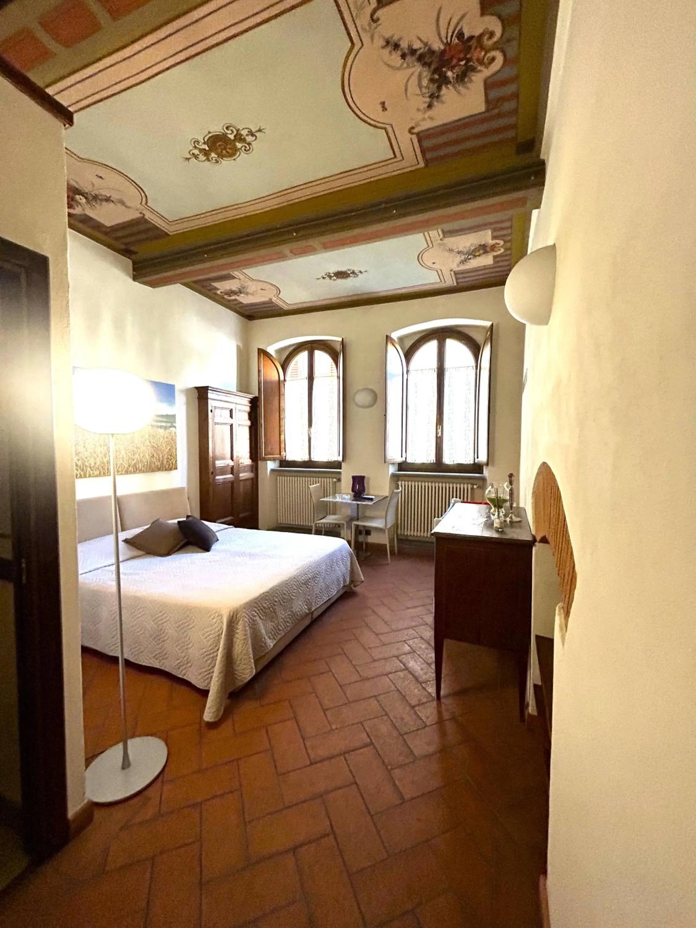 Bedroom, Bed in La Corte Del Re Suite & Rooms Arezzo