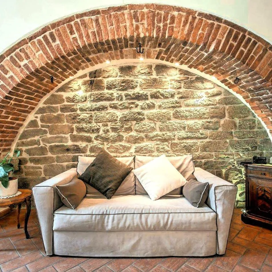 Seating area in La Corte Del Re Suite & Rooms Arezzo