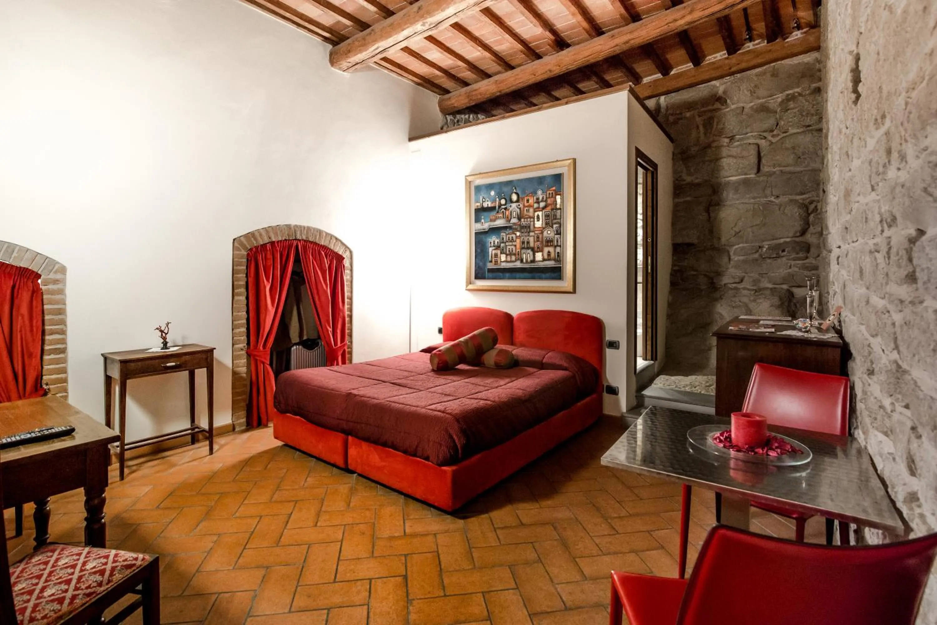 Bedroom in La Corte Del Re Suite & Rooms Arezzo