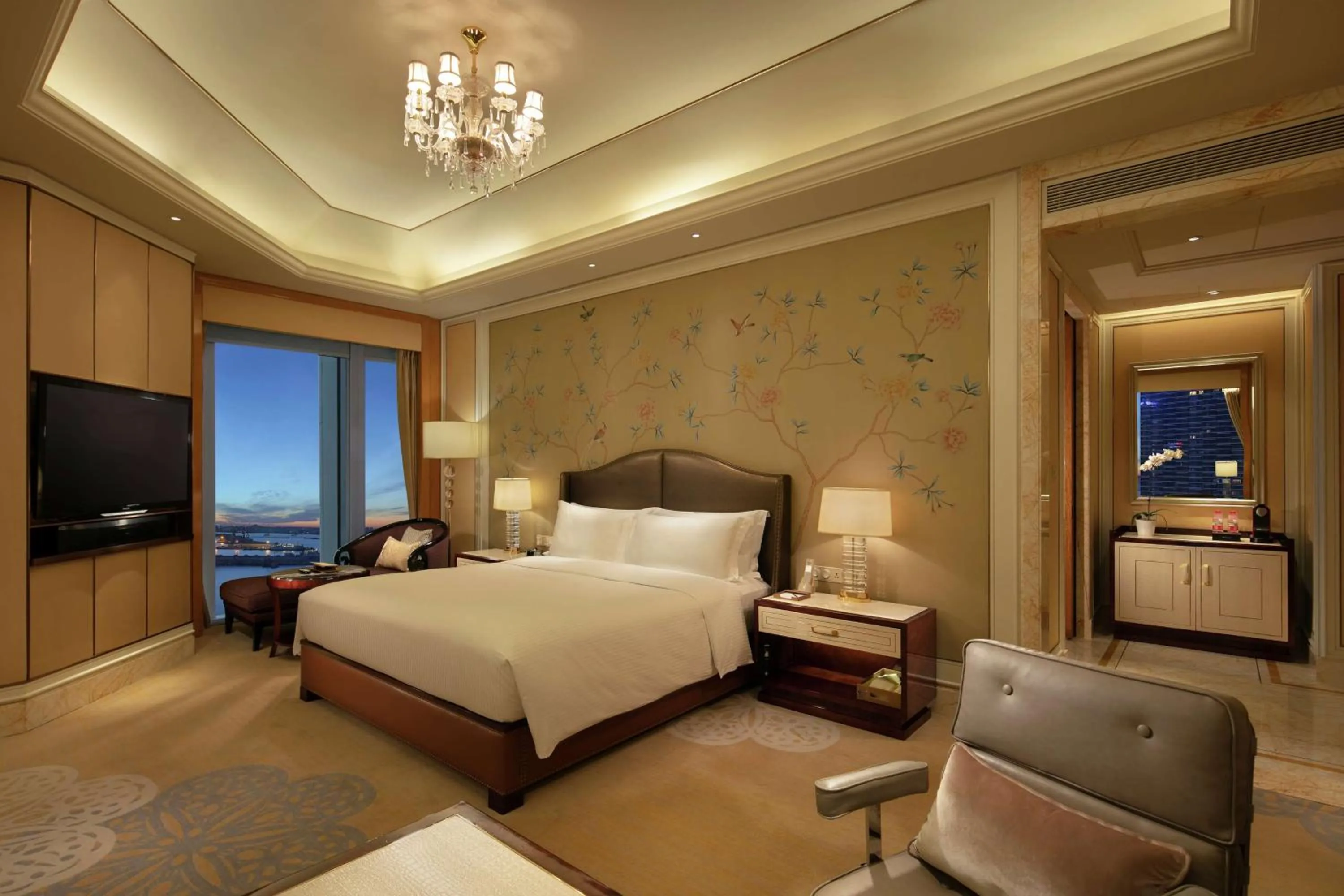 Bed in Conrad Dalian