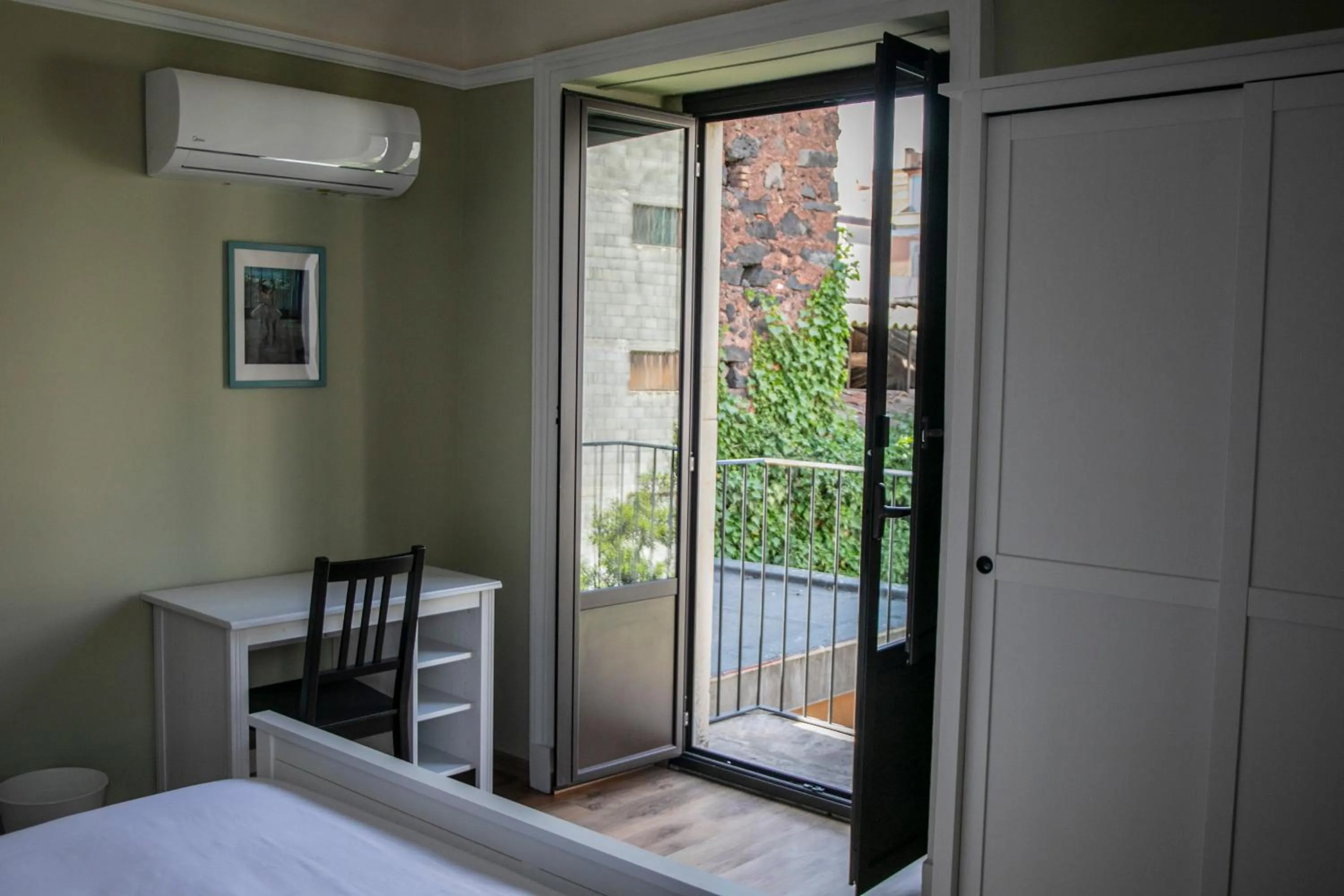 Balcony/Terrace, Bed in Corte dei medici - Palace