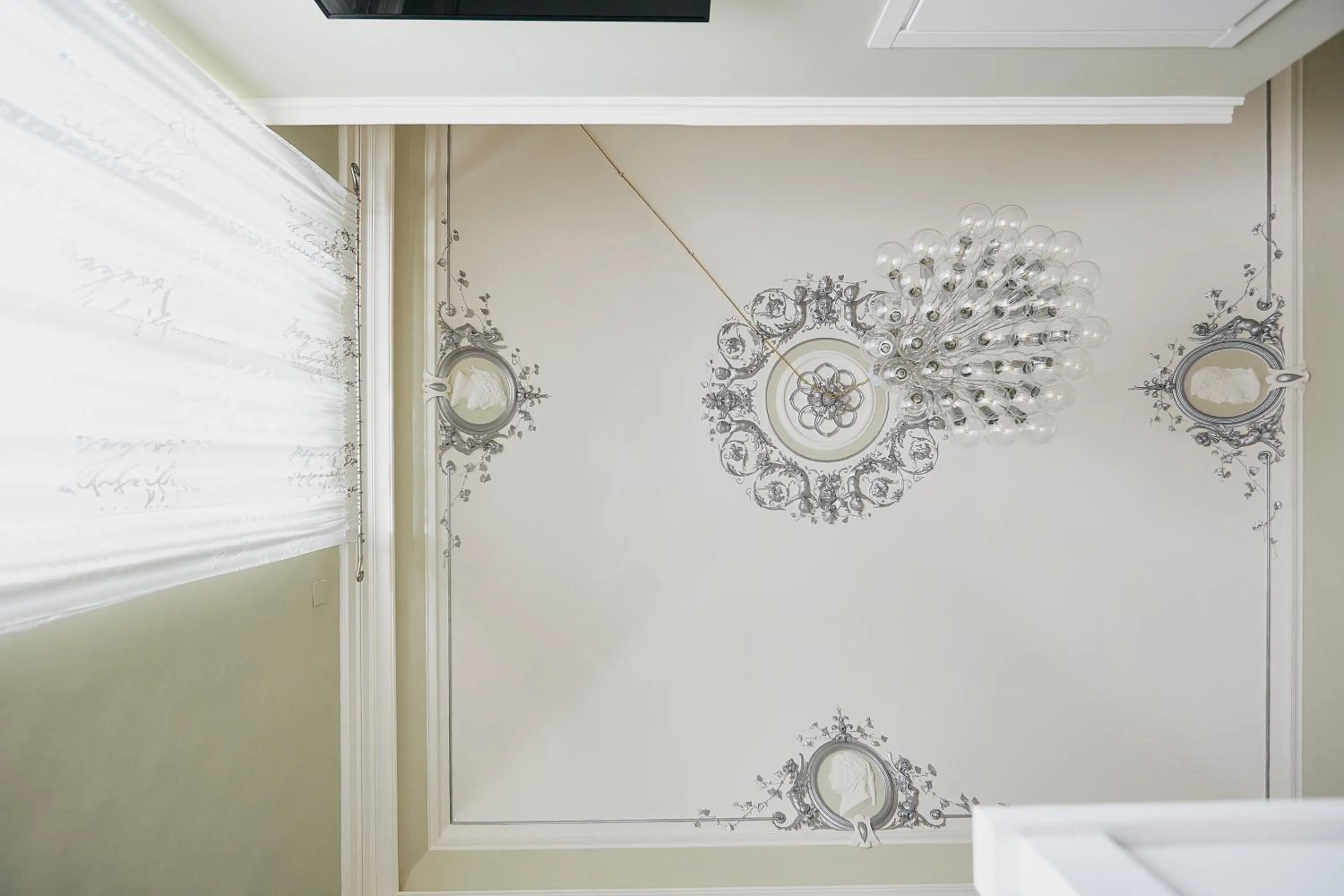 Decorative detail in Corte dei medici - Palace