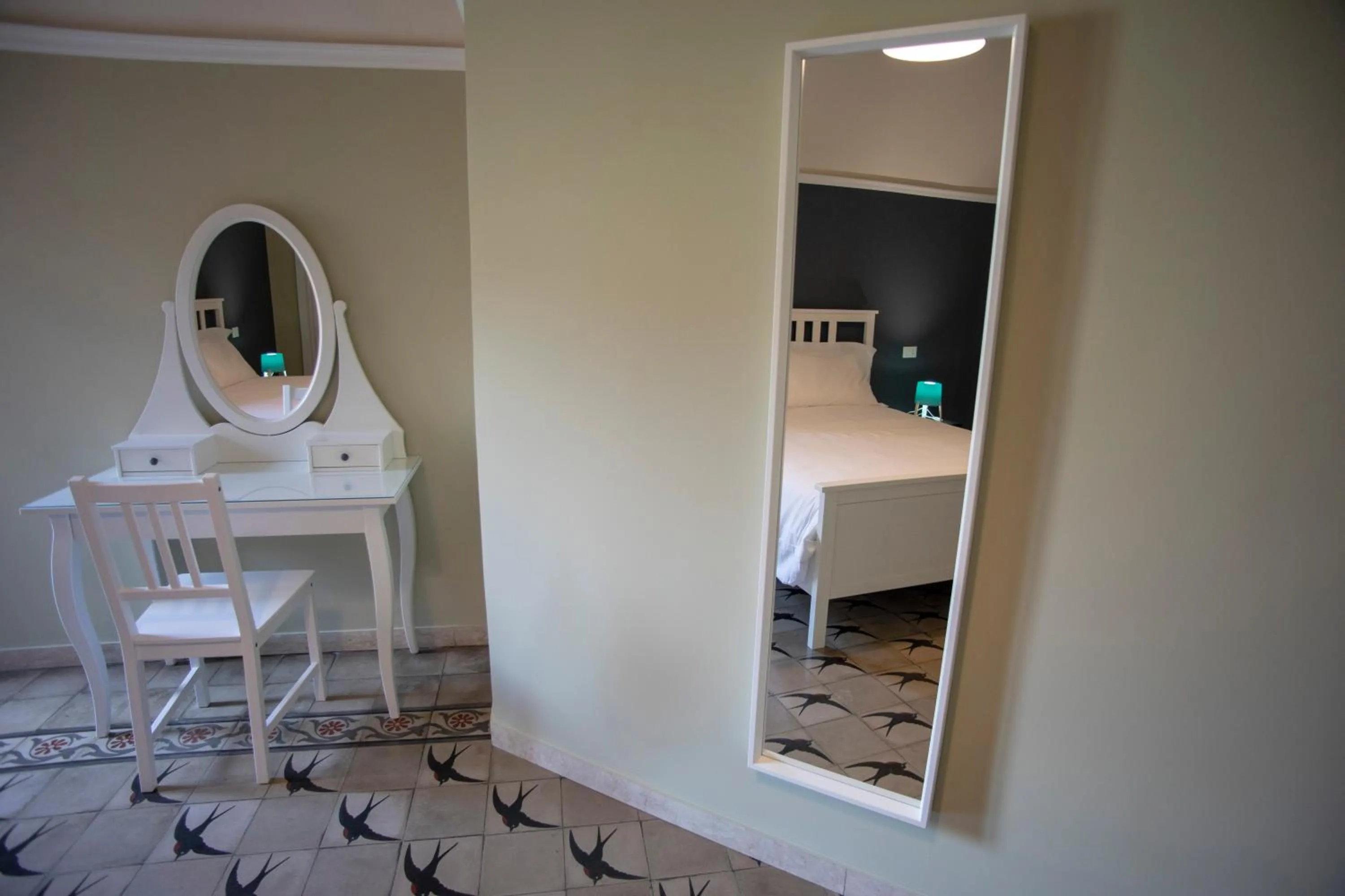 Decorative detail, Bed in Corte dei medici - Palace