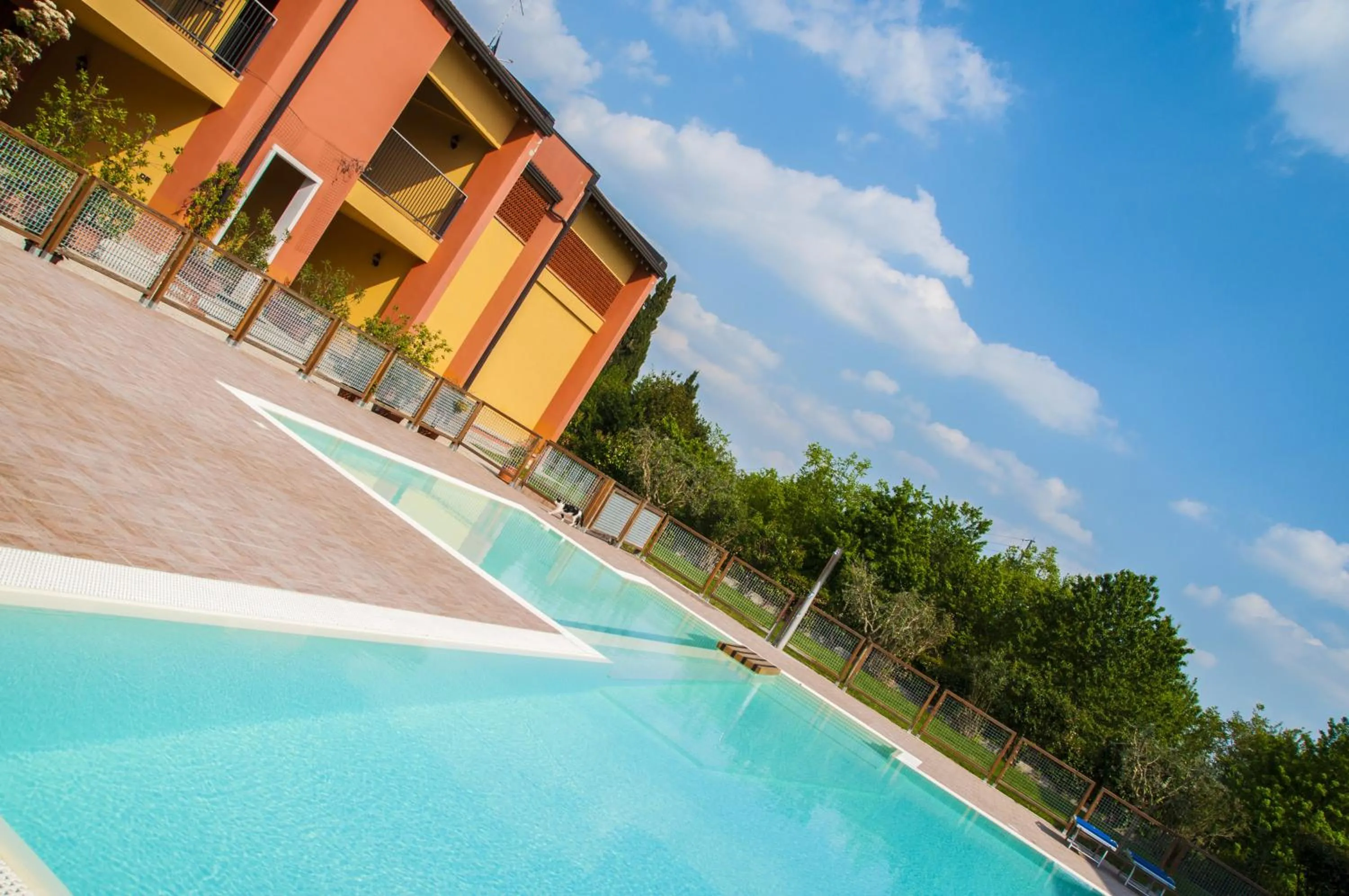 Pool view in Agriturismo Ai Tre Fienili