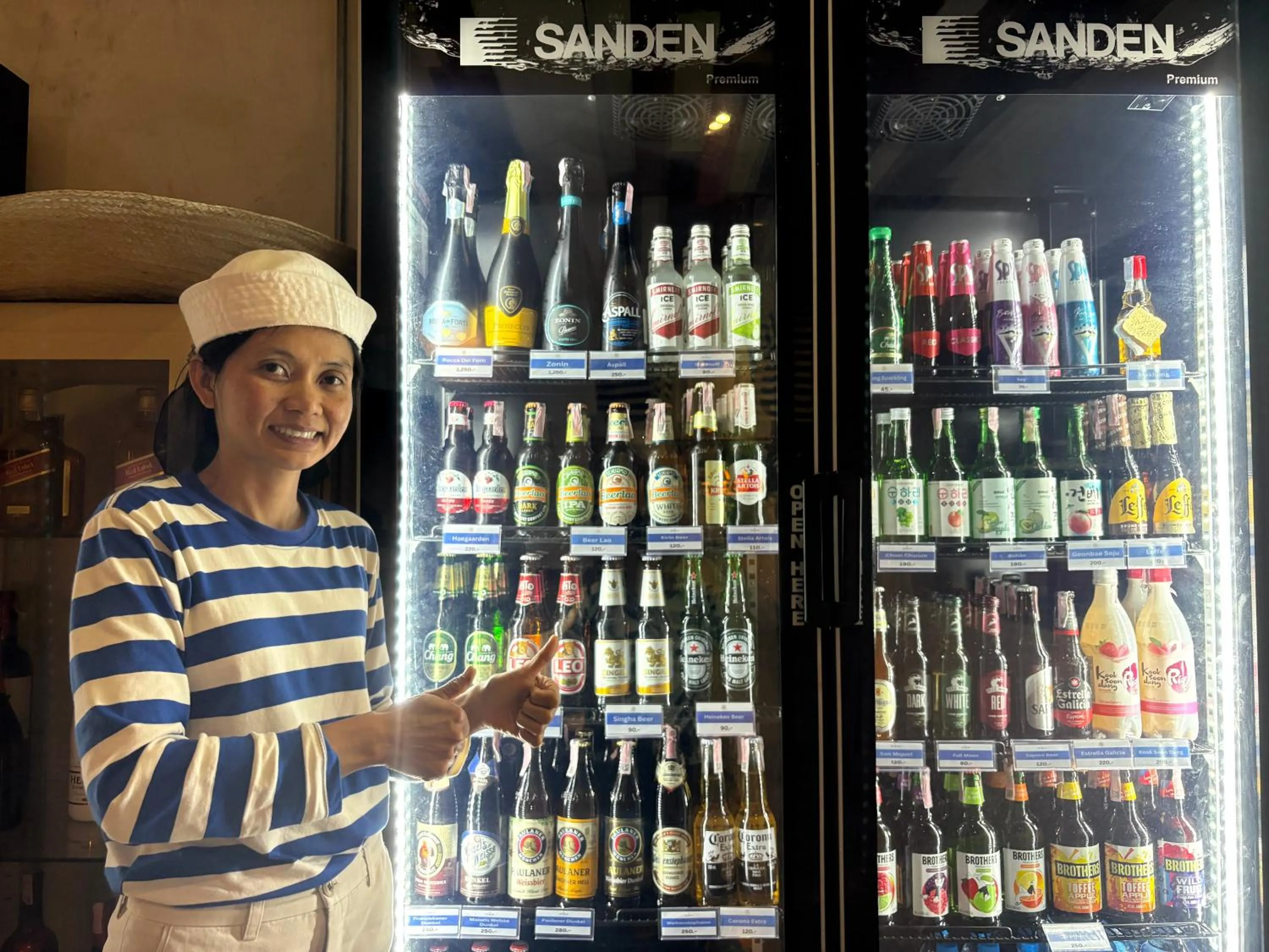 Alcoholic drinks in The Oia Pai Resort