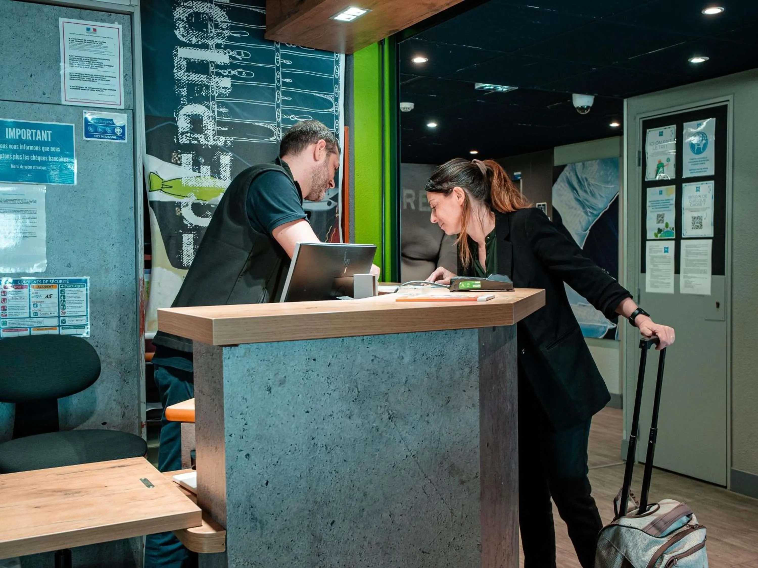 Property building in ibis budget Narbonne Est