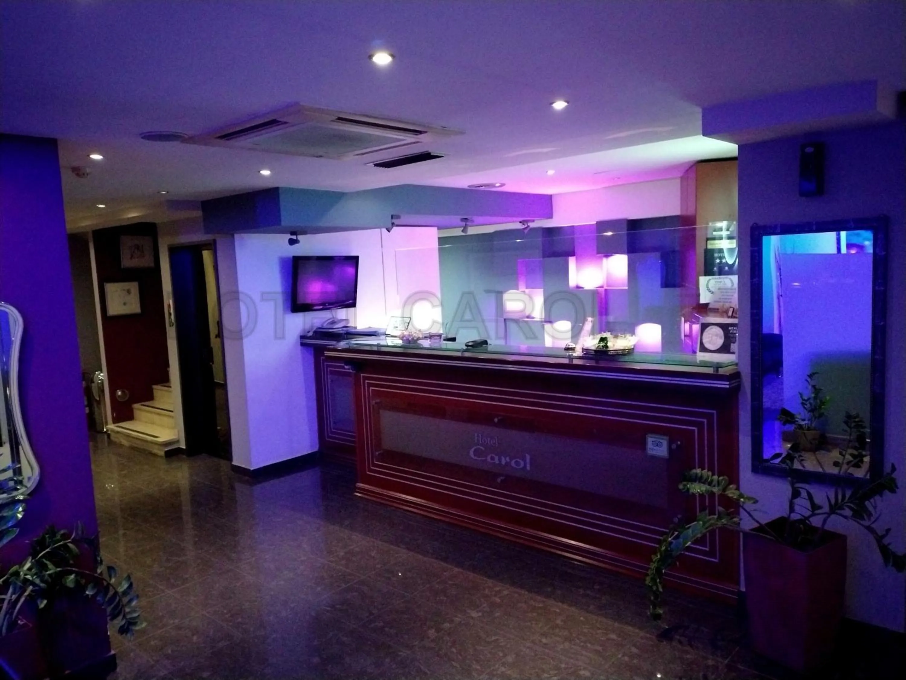 Lobby or reception in Carol Hotel