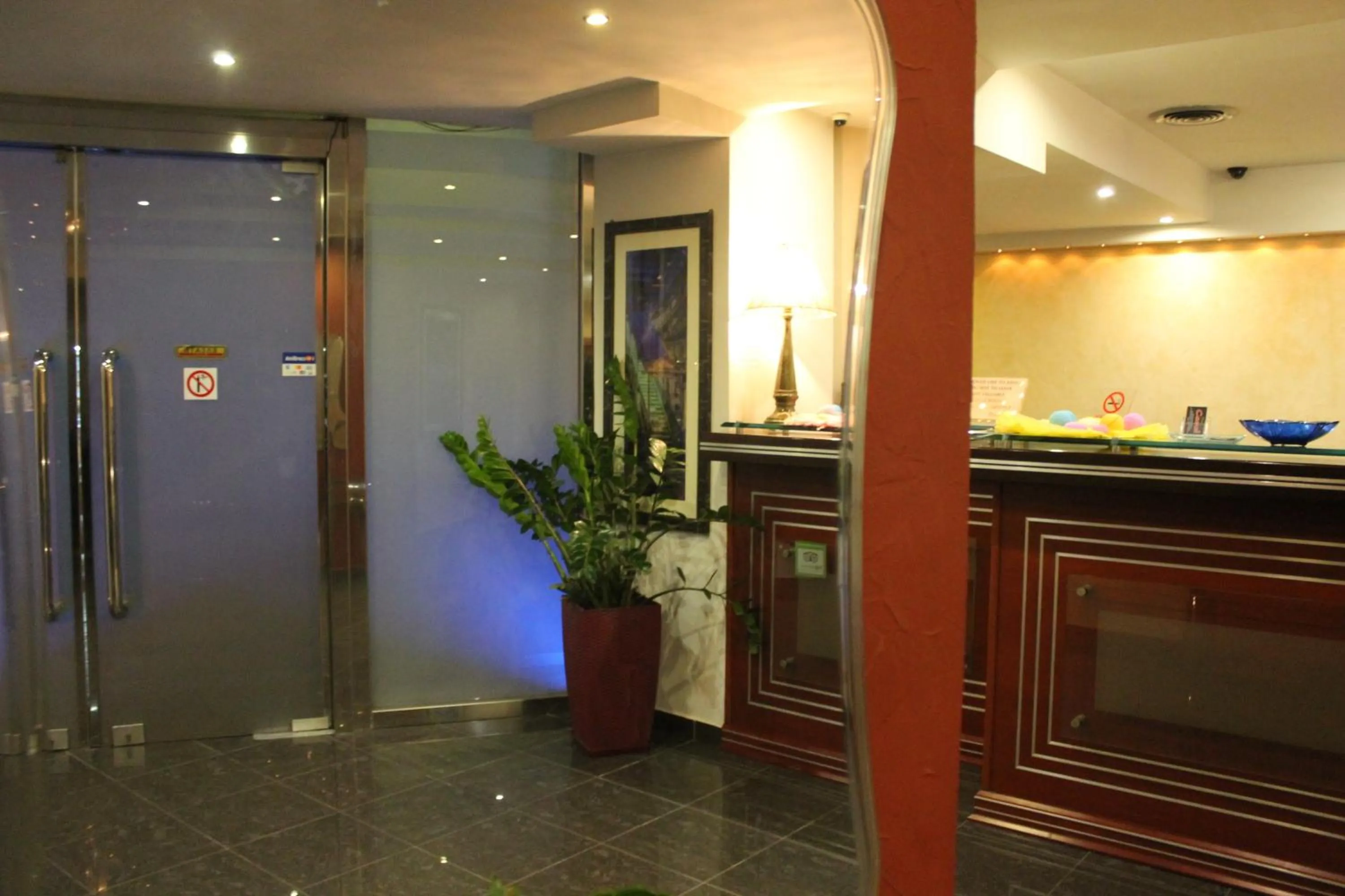 Lobby or reception in Carol Hotel