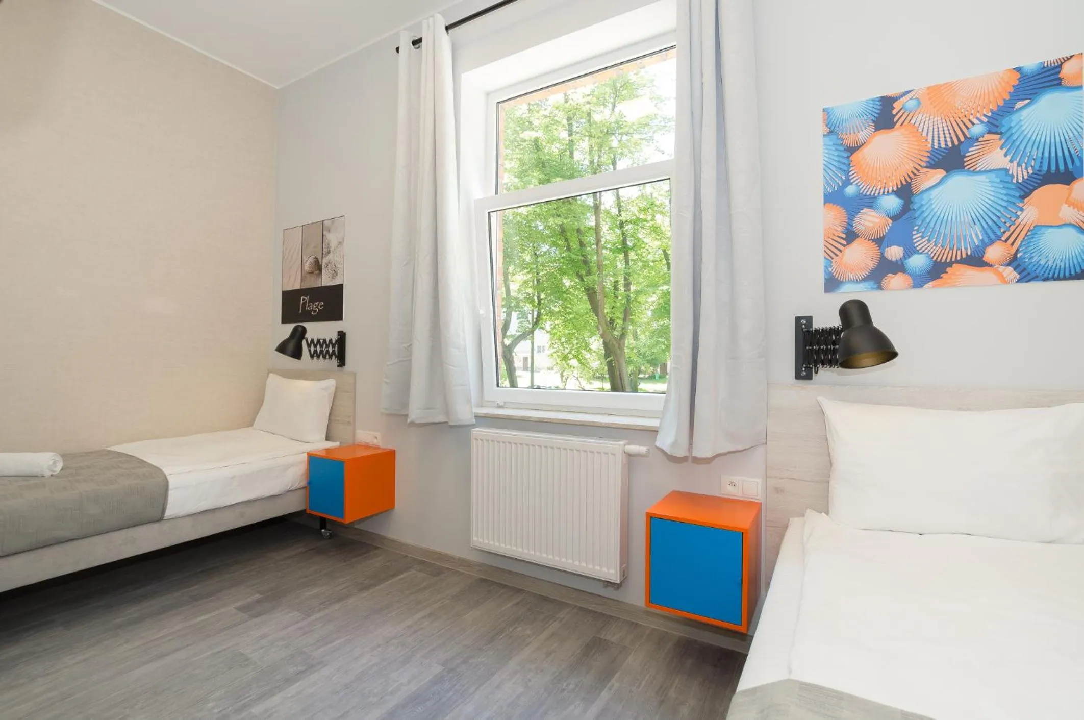 View (from property/room), Bed in Zefiro Stajenna