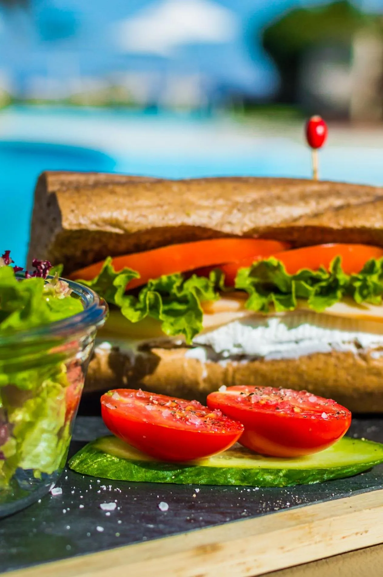 Lunch in Pela Mare Hotel