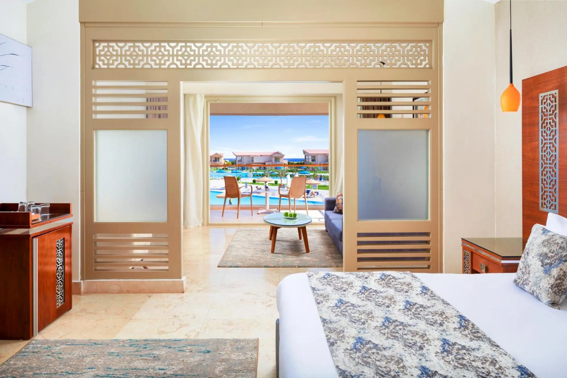 Bed in Pickalbatros Sea World Resort - Marsa Alam