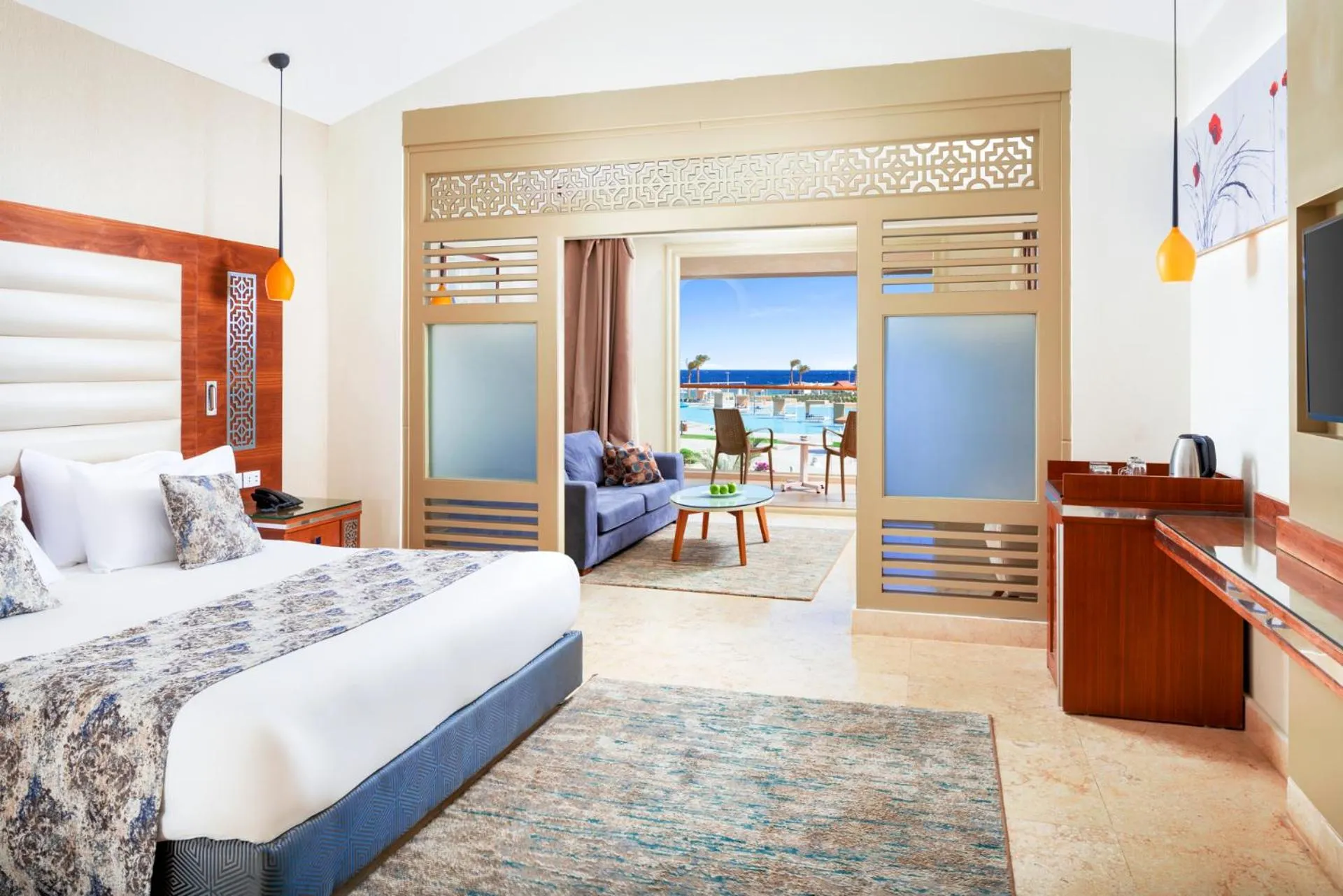 Bed in Pickalbatros Sea World Resort - Marsa Alam