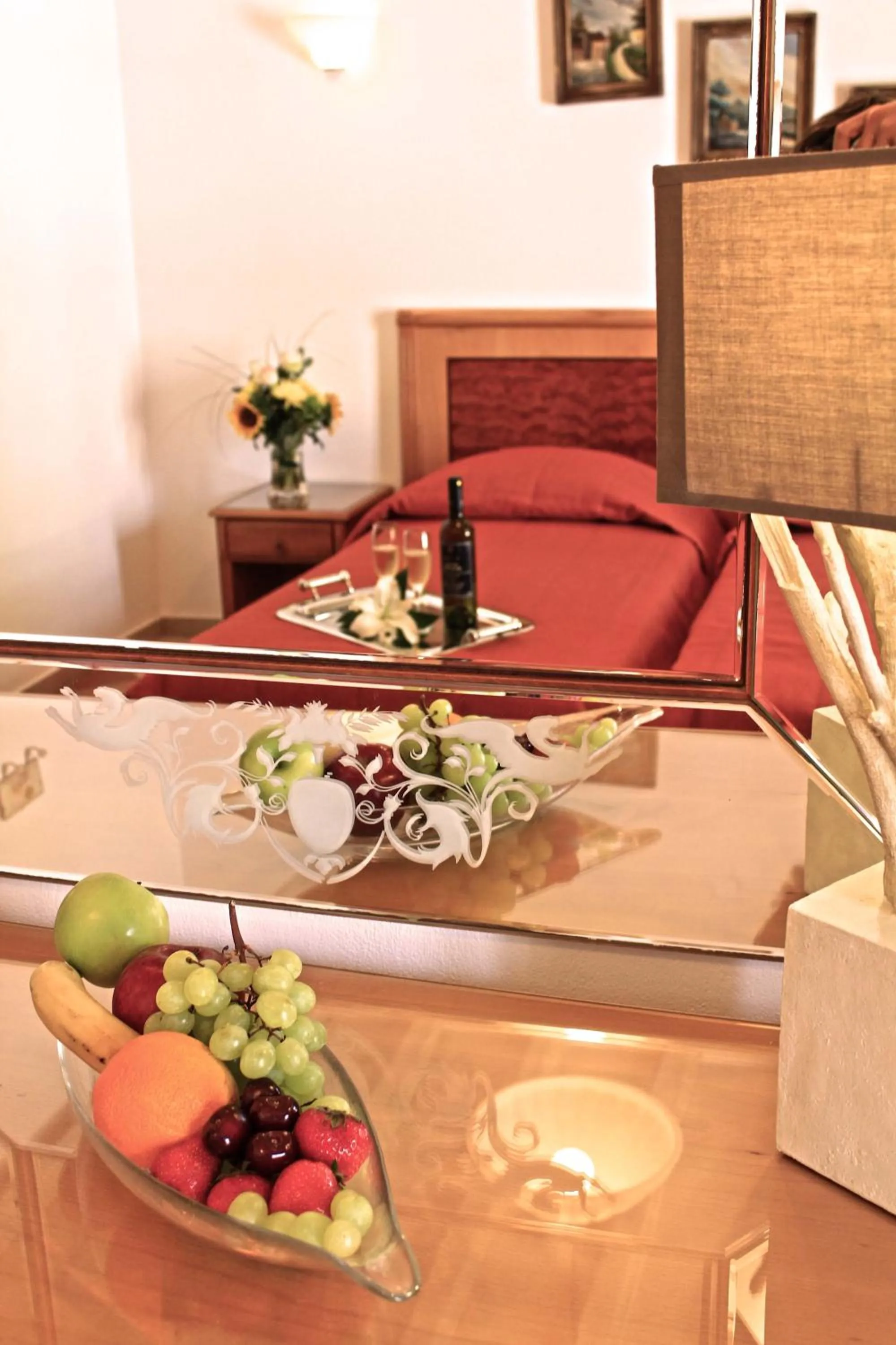 Bed in Hotel Anatolia