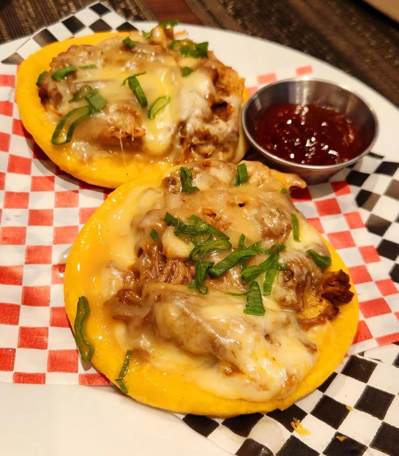 Food close-up in ibis Santiago Estacion Central